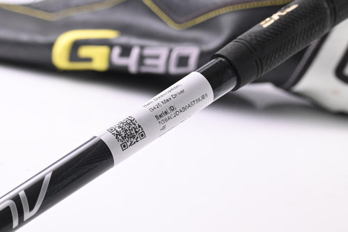 Ping G425 Max Driver / 10.5 Degree / Senior Flex Ping Alta Quick 45 Shaft