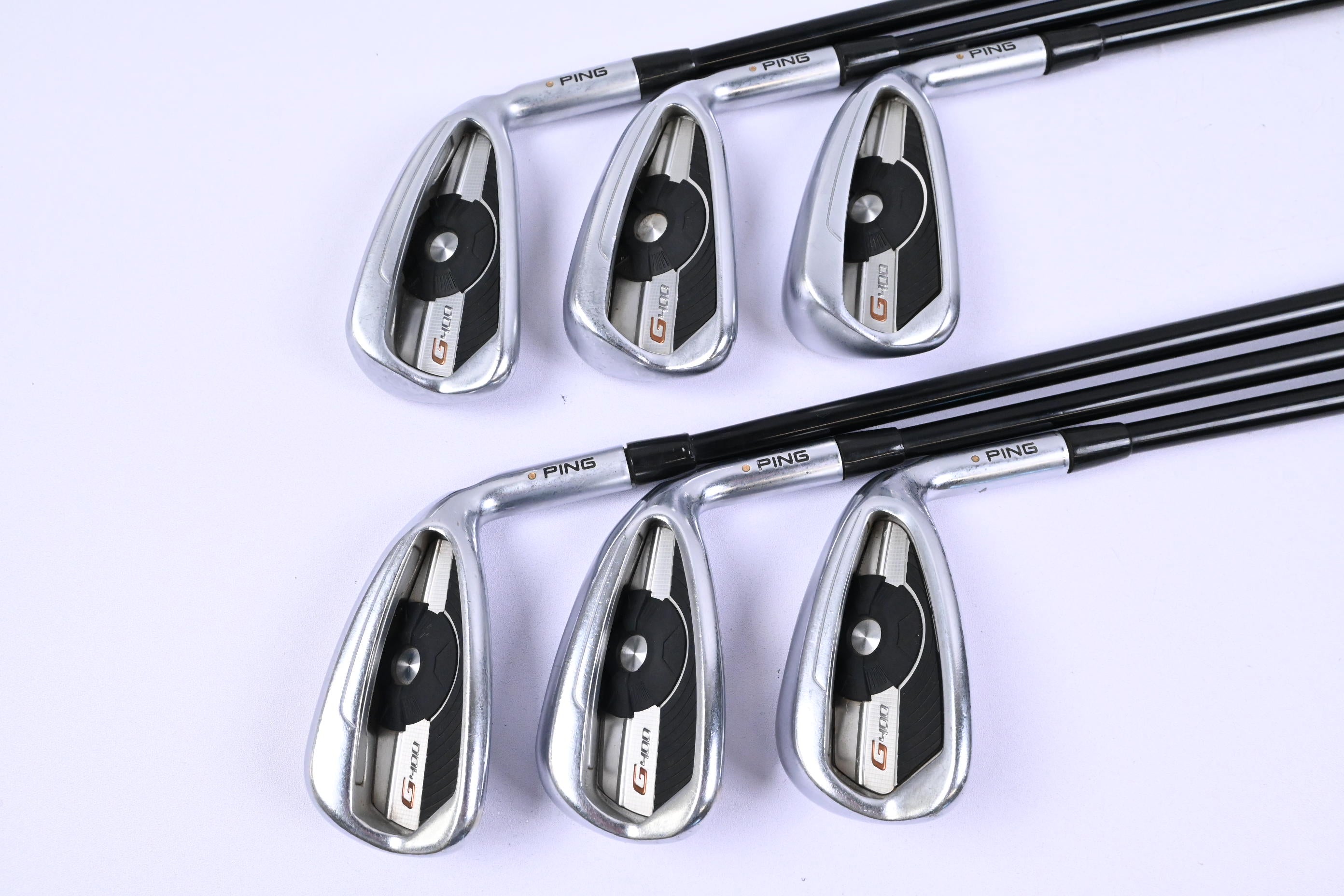 Ping G400 Irons / 5-PW / Gold Dot / Regular Flex Ping Alta CB Shafts