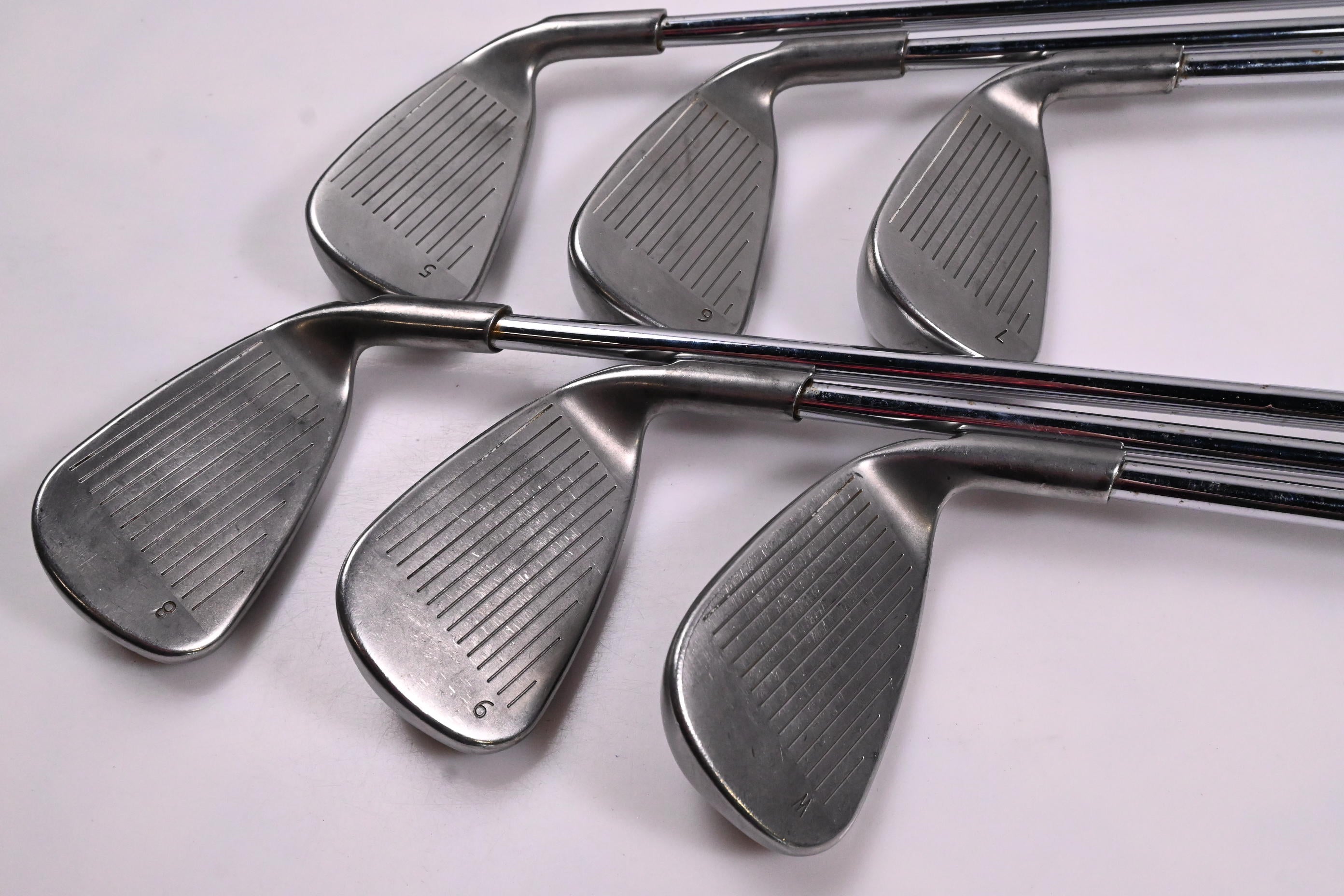 Left Hand Ping G30 Irons / 5-PW / Purple Dot / Regular Flex Ping CFS Shafts