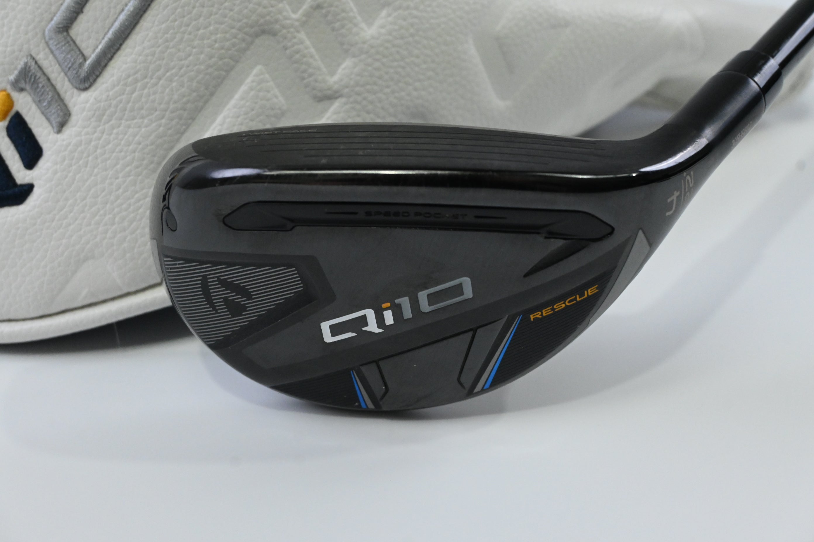 Taylormade Qi10 #4 Hybrid / 22 Degree / X-Flex HZRDUS Gen 4 Black 90 Shaft