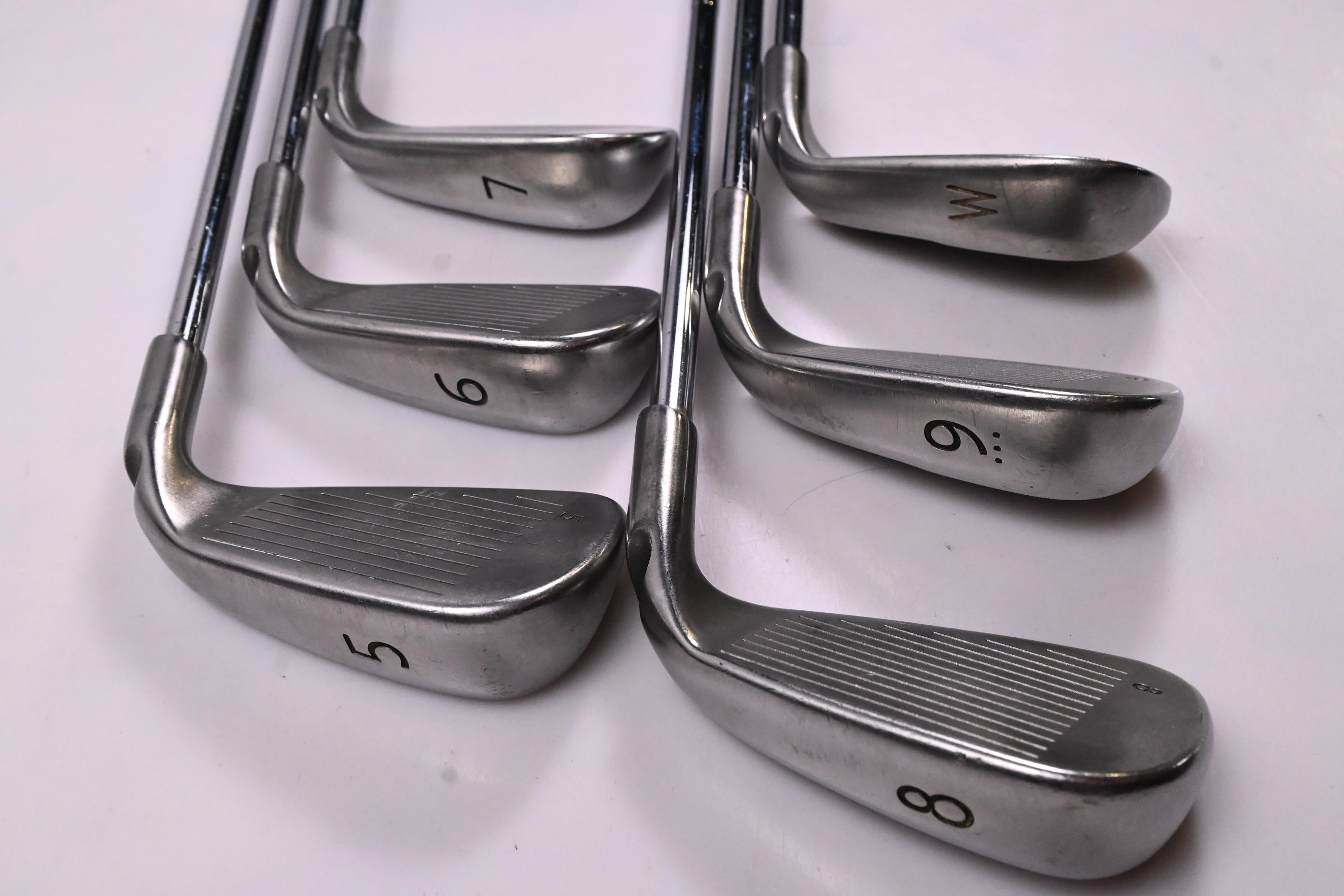 Left Hand Ping G30 Irons / 5-PW / Purple Dot / Regular Flex Ping CFS Shafts