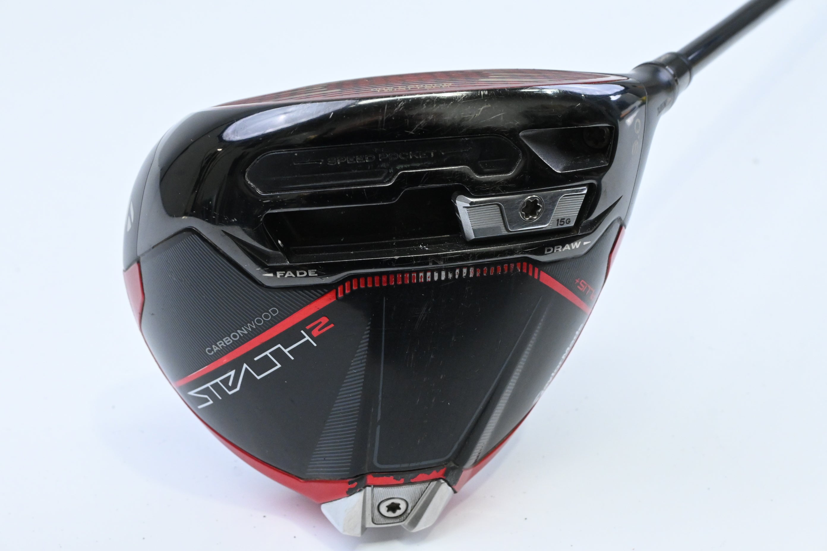 Taylormade Stealth 2 Plus Driver / 9 Degree / Stiff Flex HZRDUS Gen4 Black 60