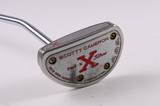 Left Hand Scotty Cameron Red X Putter / 35 Inch