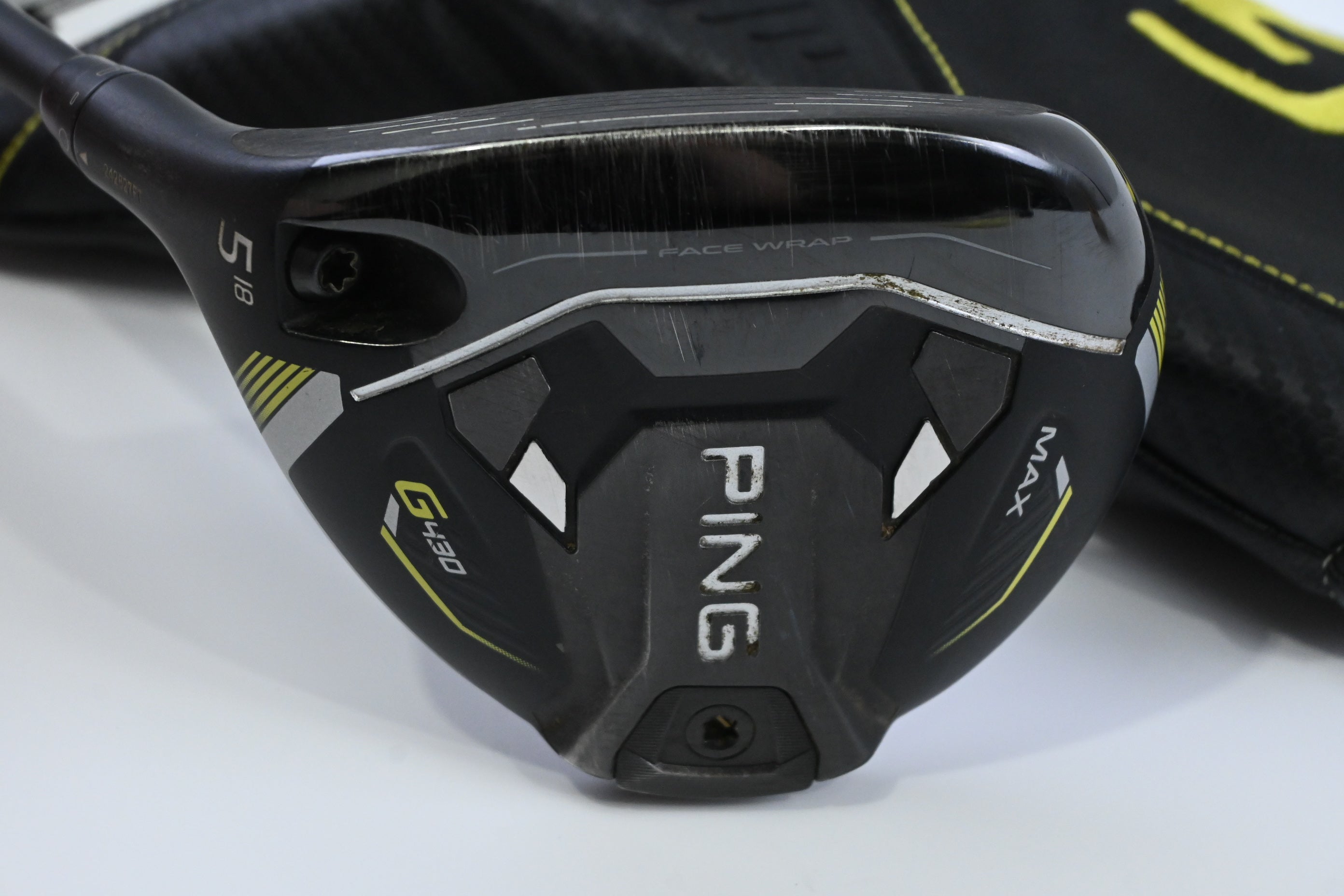 Left Hand Ping G430 Max #5 Wood / 18 Degree / Stiff Flex Ping Alta CB Black 65