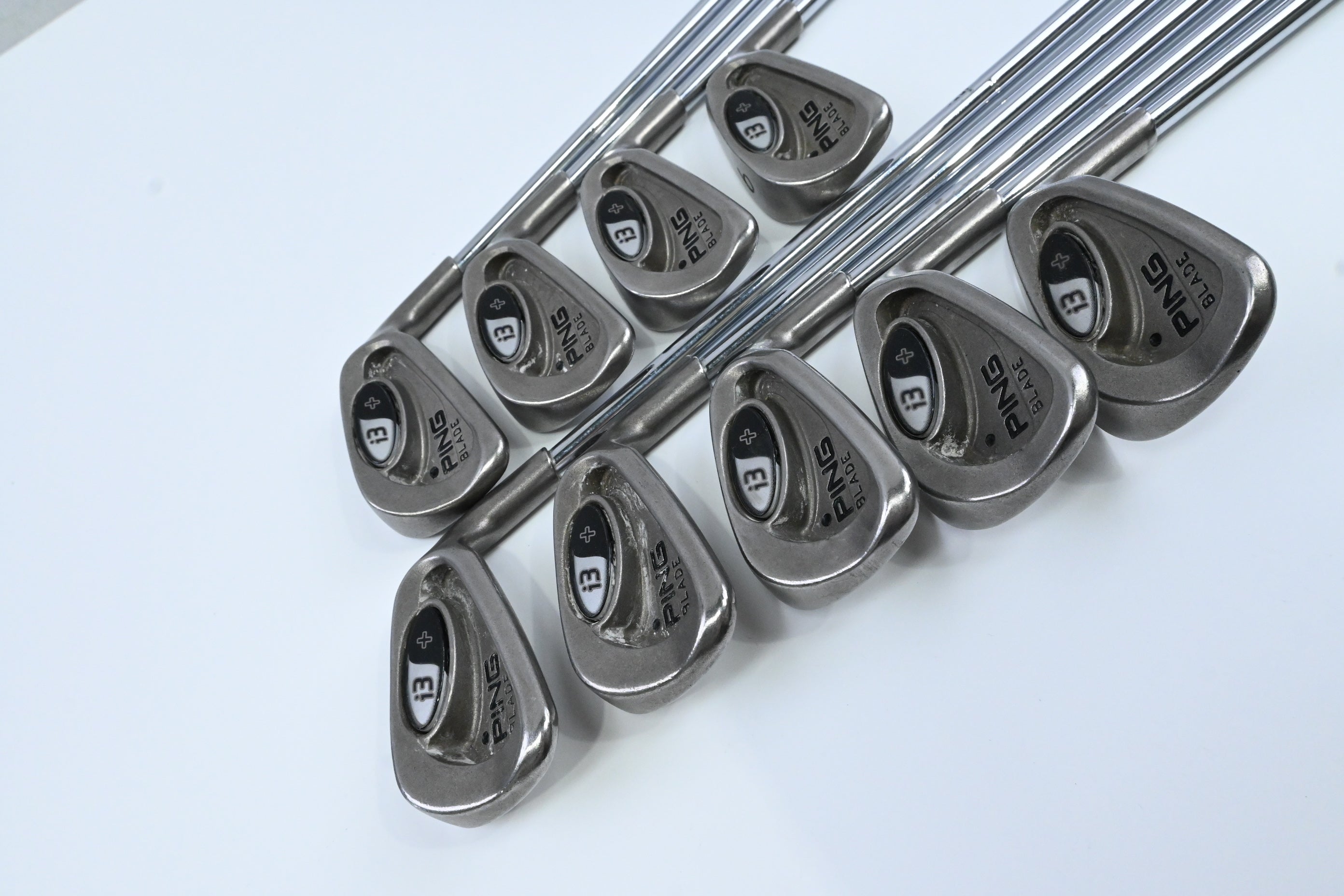 Ping i3+ Irons / 3-PW+SW / Black Dot / Regular Flex Ping Shafts