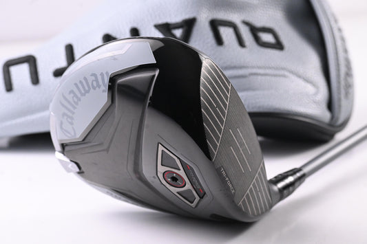 Callaway Quantum Max Driver / 9 Degree / Stiff Flex Denali Frost Silver 60 Shaft