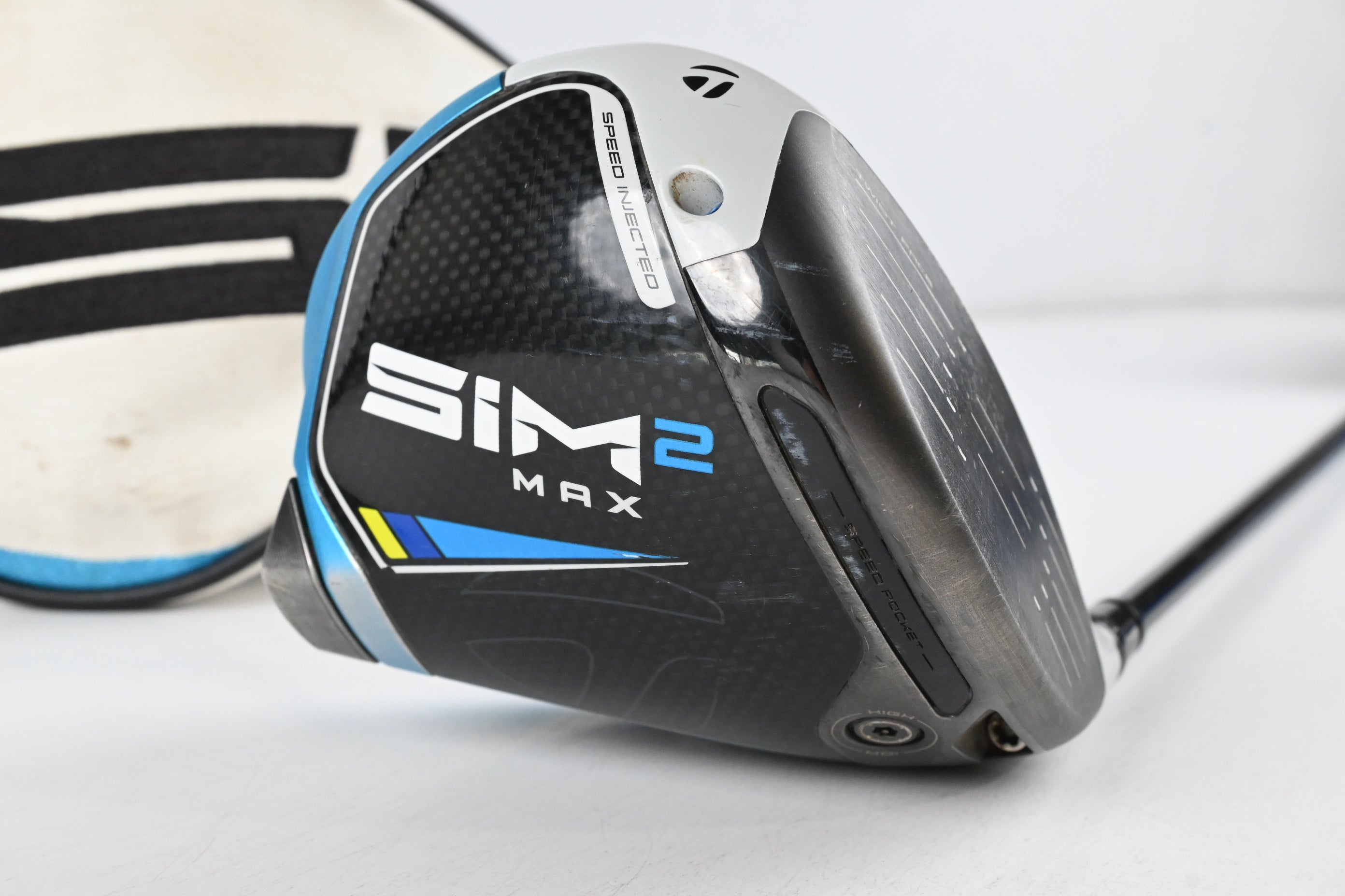 Taylormade SIM2 Max Driver / 9 Degree / Stiff Flex Kai'li Blue 60 Shaft
