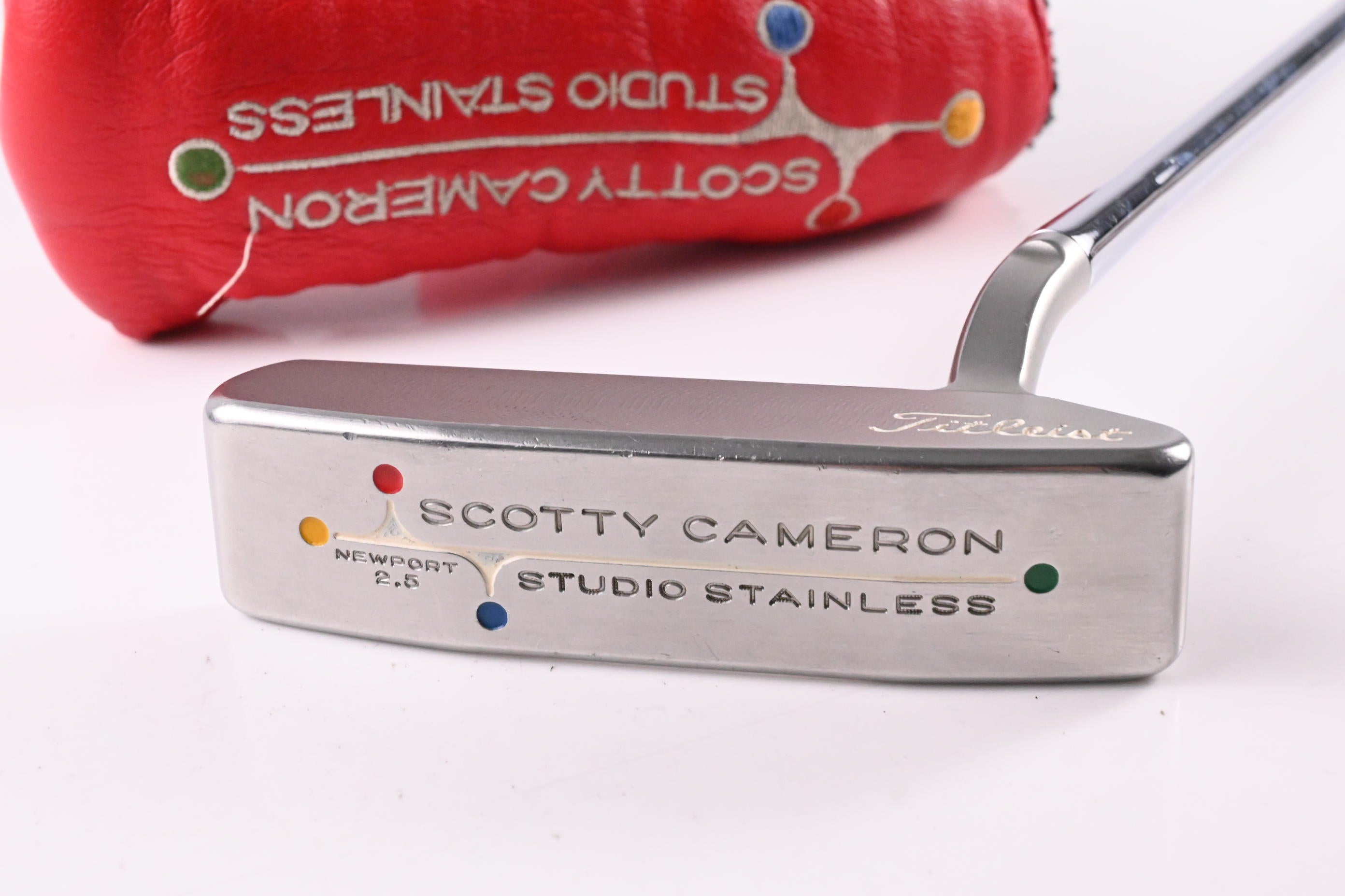 Scotty Cameron Studio Stainless Newport 2.5 Putter / 35 Inch