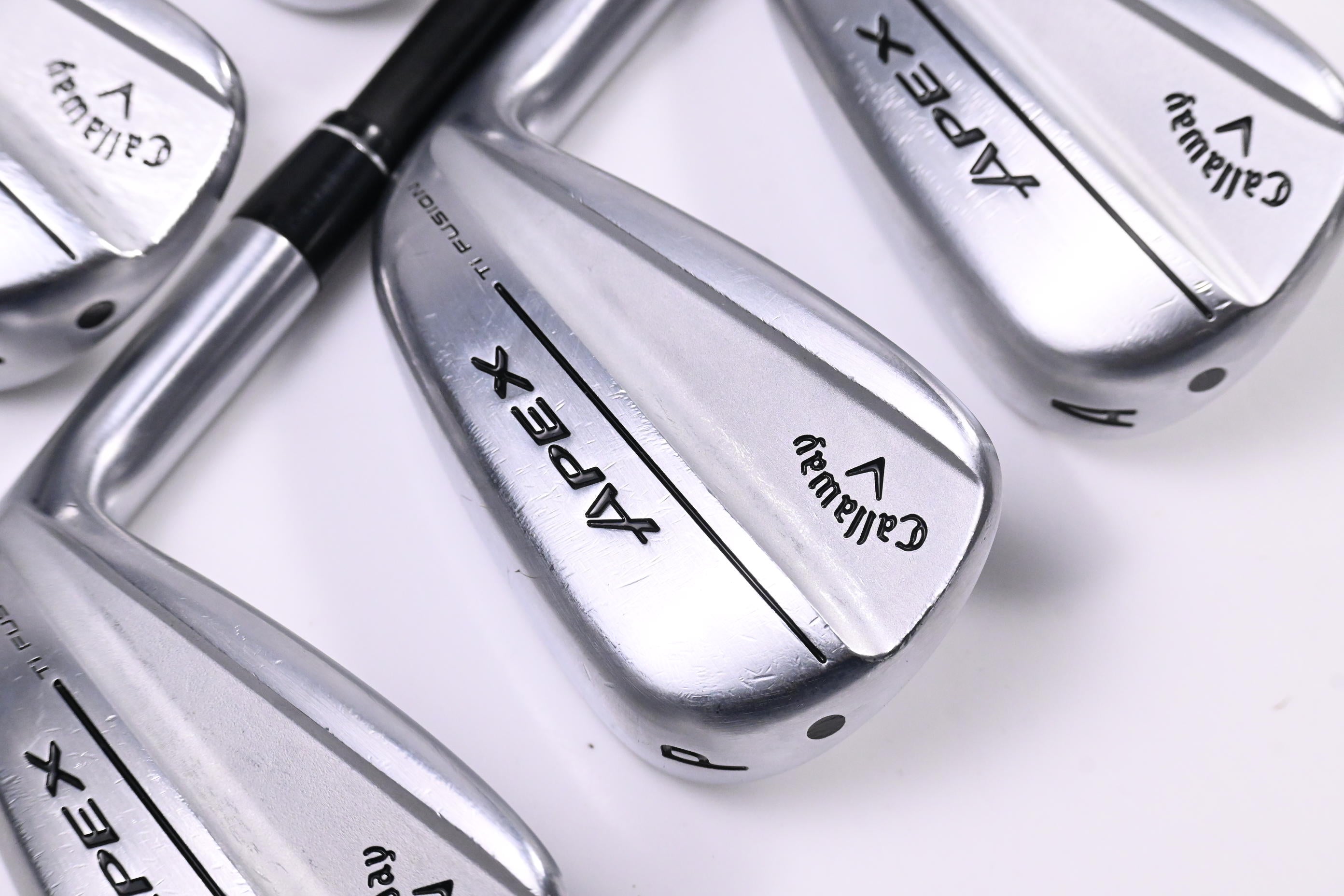 Callaway Apex Ti Fusion 250 Irons / 7-PW+AW / Stiff Flex MMT 90 Shafts