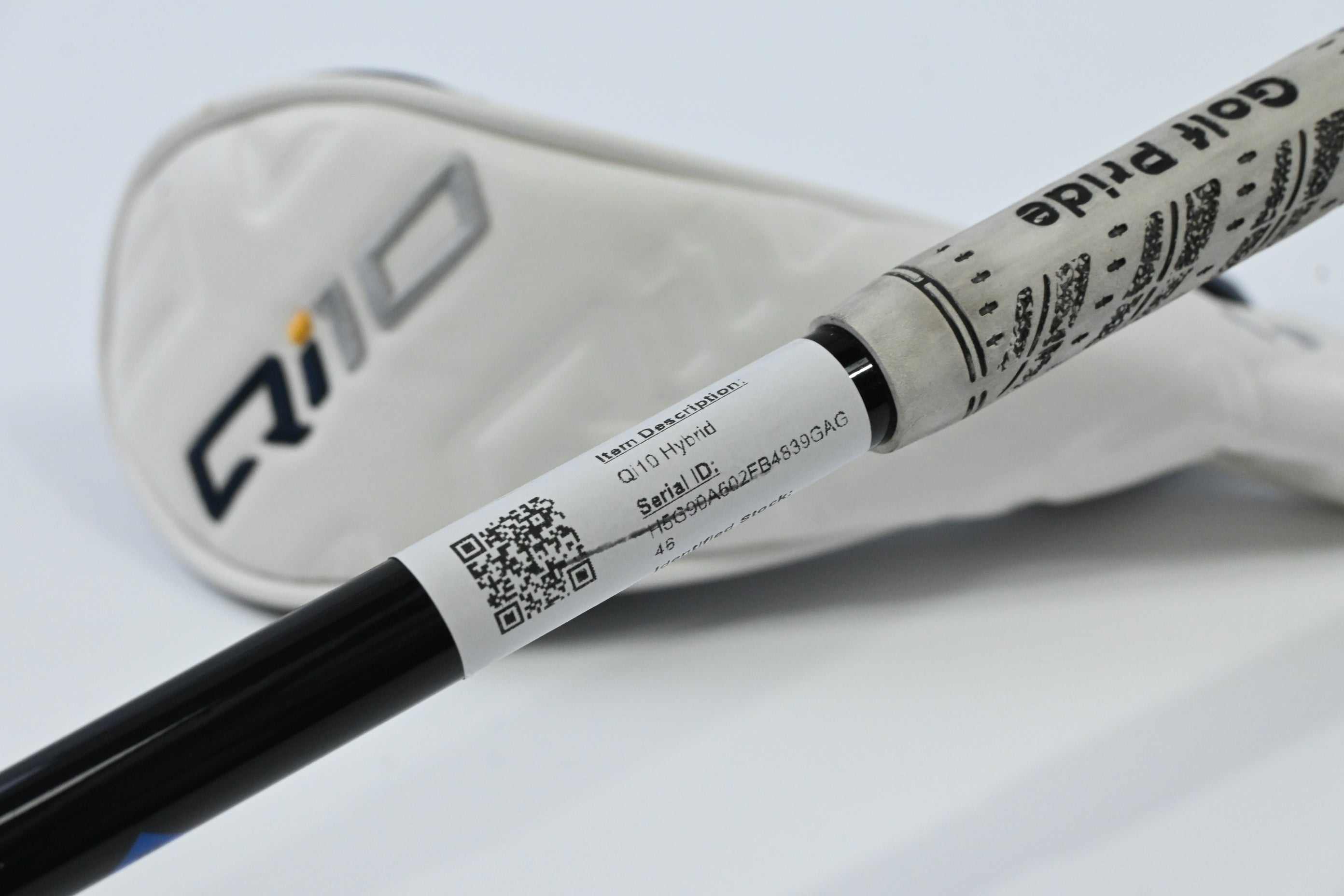 Taylormade Qi10 #4 Hybrid / 22 Degree / X-Flex HZRDUS Gen 4 Black 90 Shaft