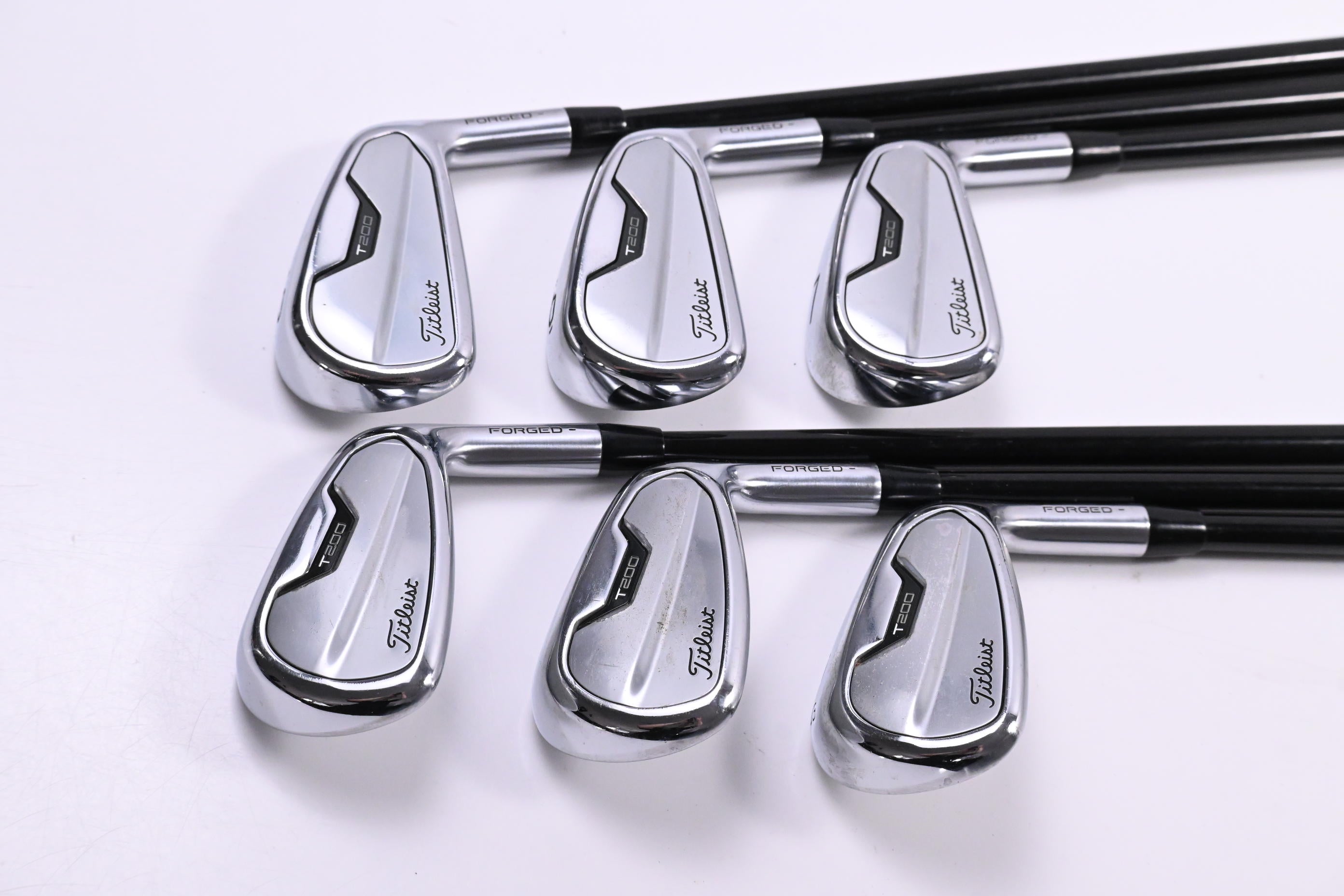 Titleist T200 2021 Irons / 5-PW / Stiff Flex Tensei AV Blue AM(2) Shafts