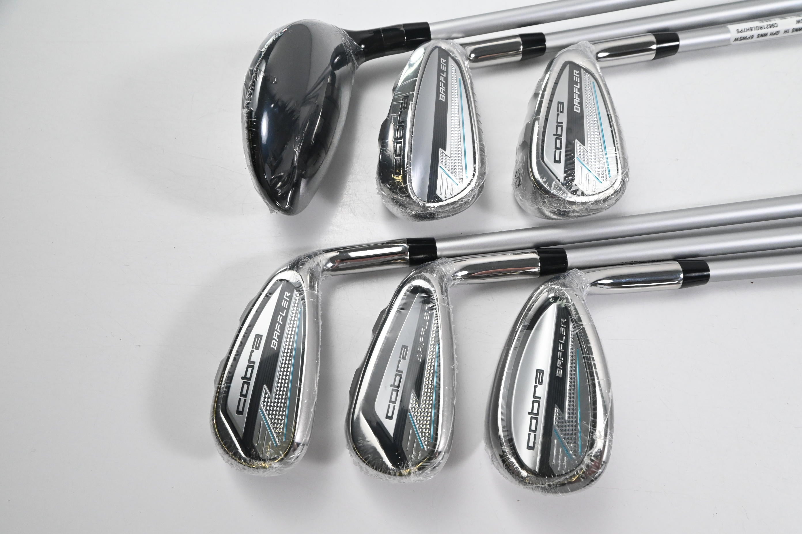 Ladies Cobra Baffler Irons / 6H+7-PW+SW / Ladies Flex Ultralite 45 Shafts