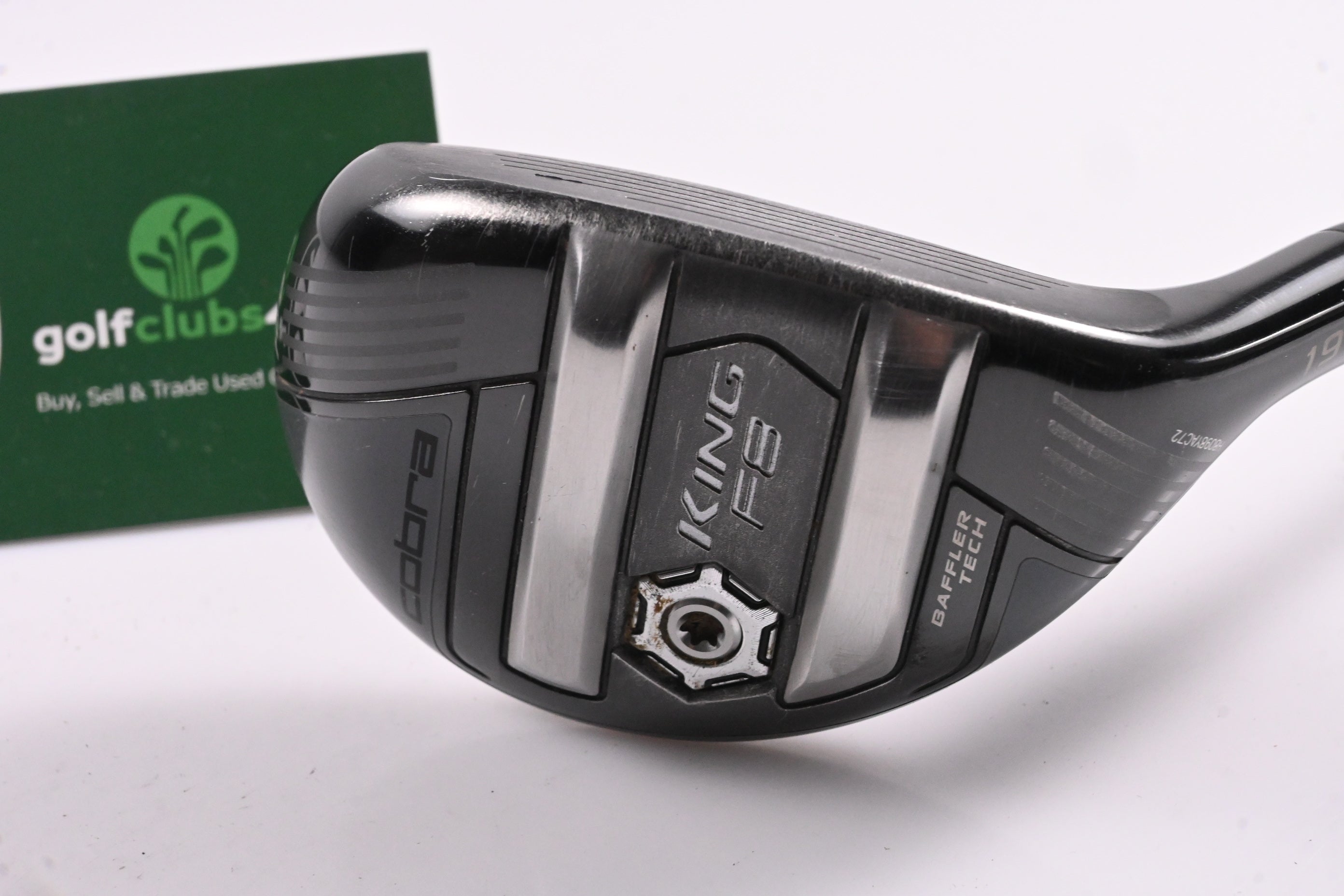 Cobra King F8 #3 Hybrid / 19 Degree / Stiff Flex Aldila Rogue Pro 75 Shaft