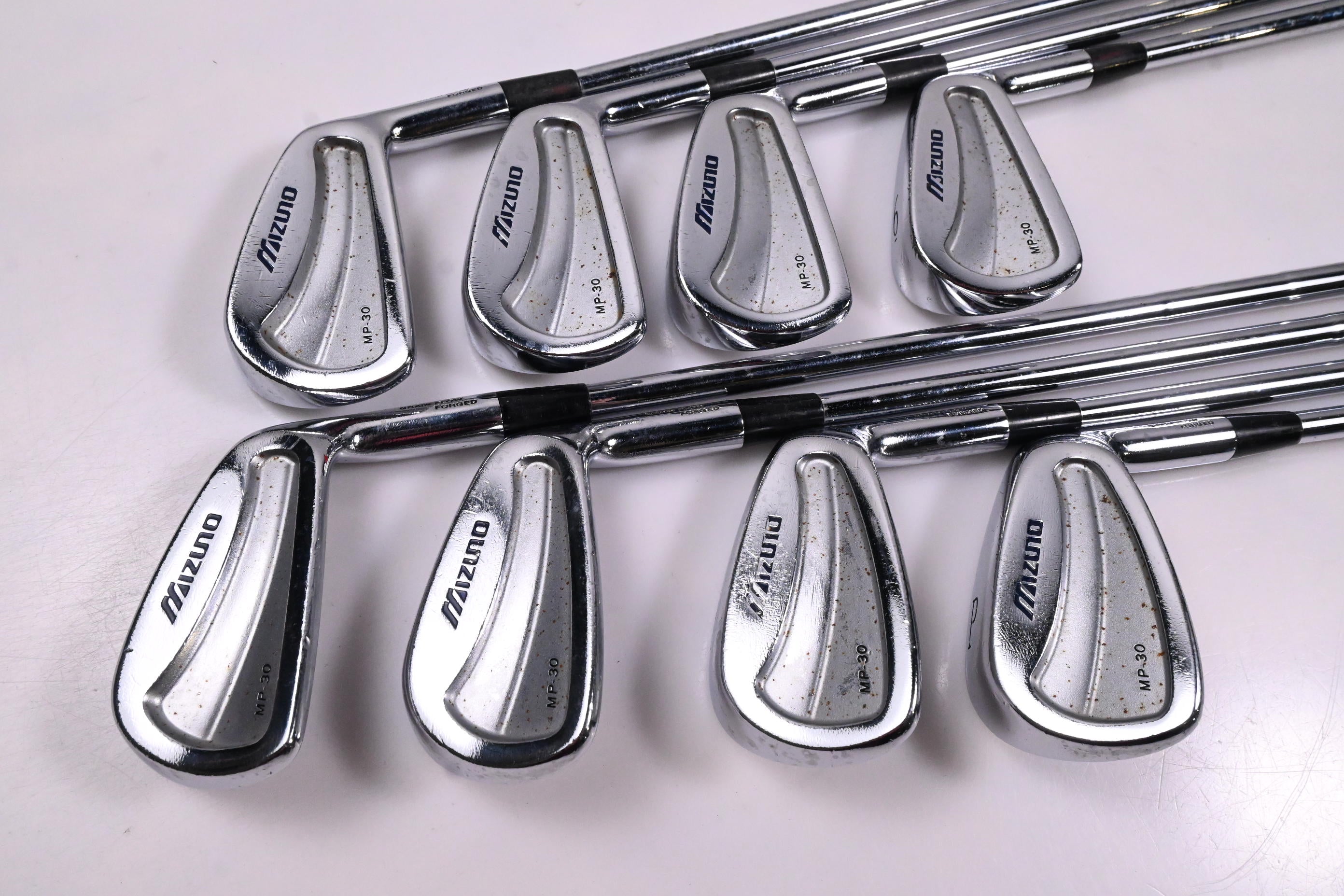 Mizuno MP-30 Irons / 3-PW / Stiff Flex Dynamic Gold S300 Shafts