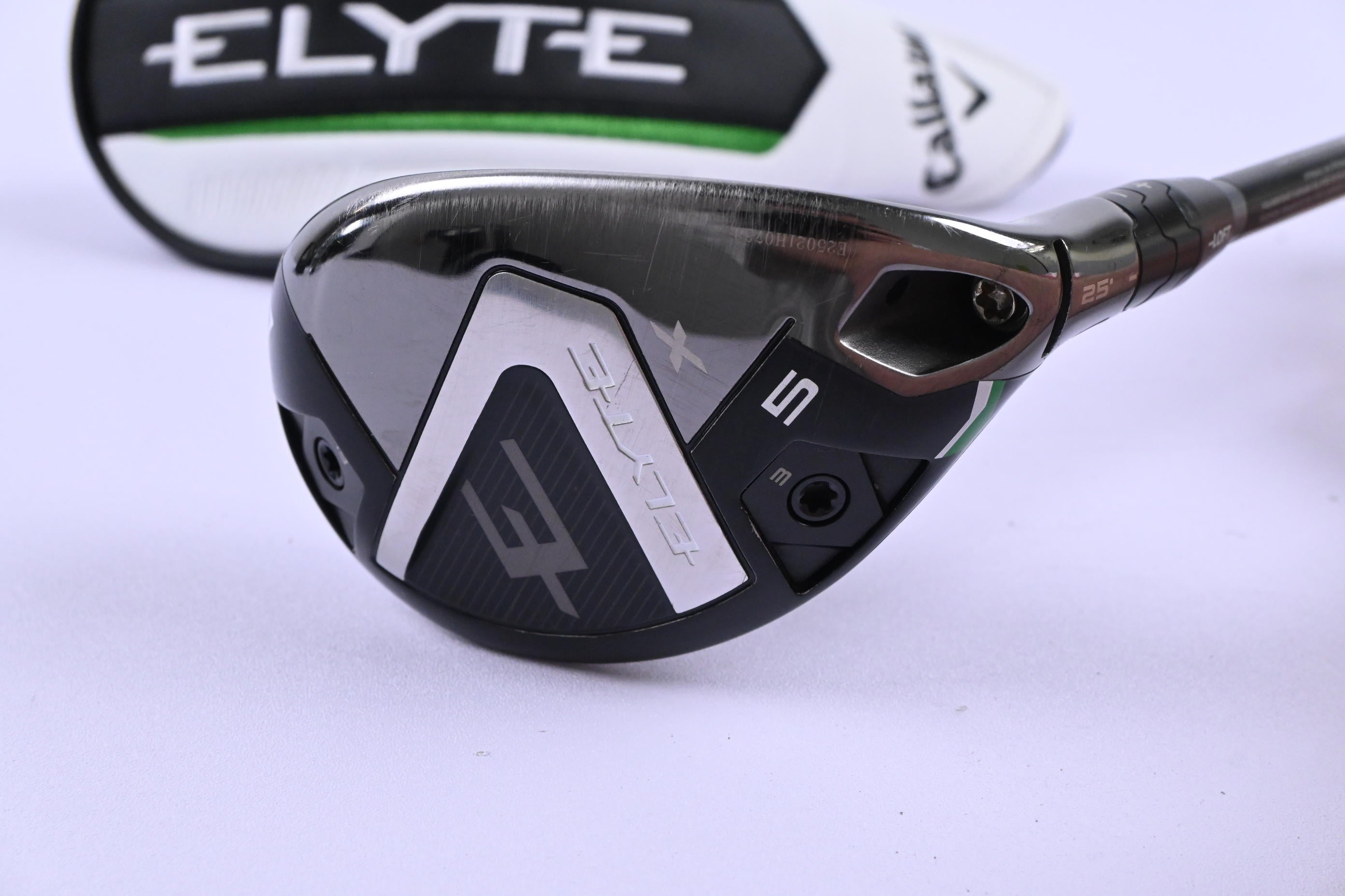 Callaway Elyte X #5 Hybrid / 25 Degree / Regular Flex Project X Denali Charcoal