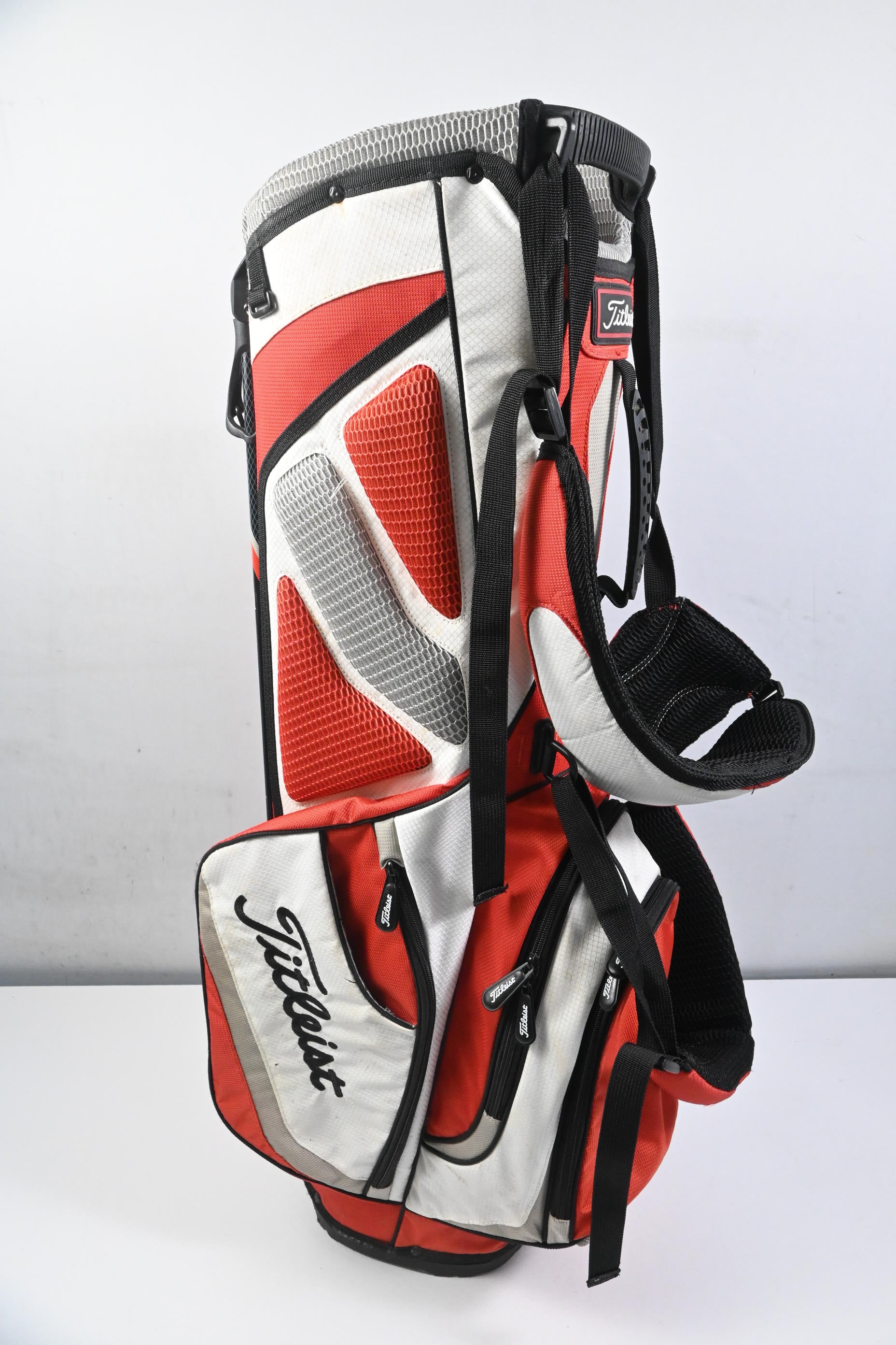 Titleist Stand Bag / 4-Way Divider / Red, White