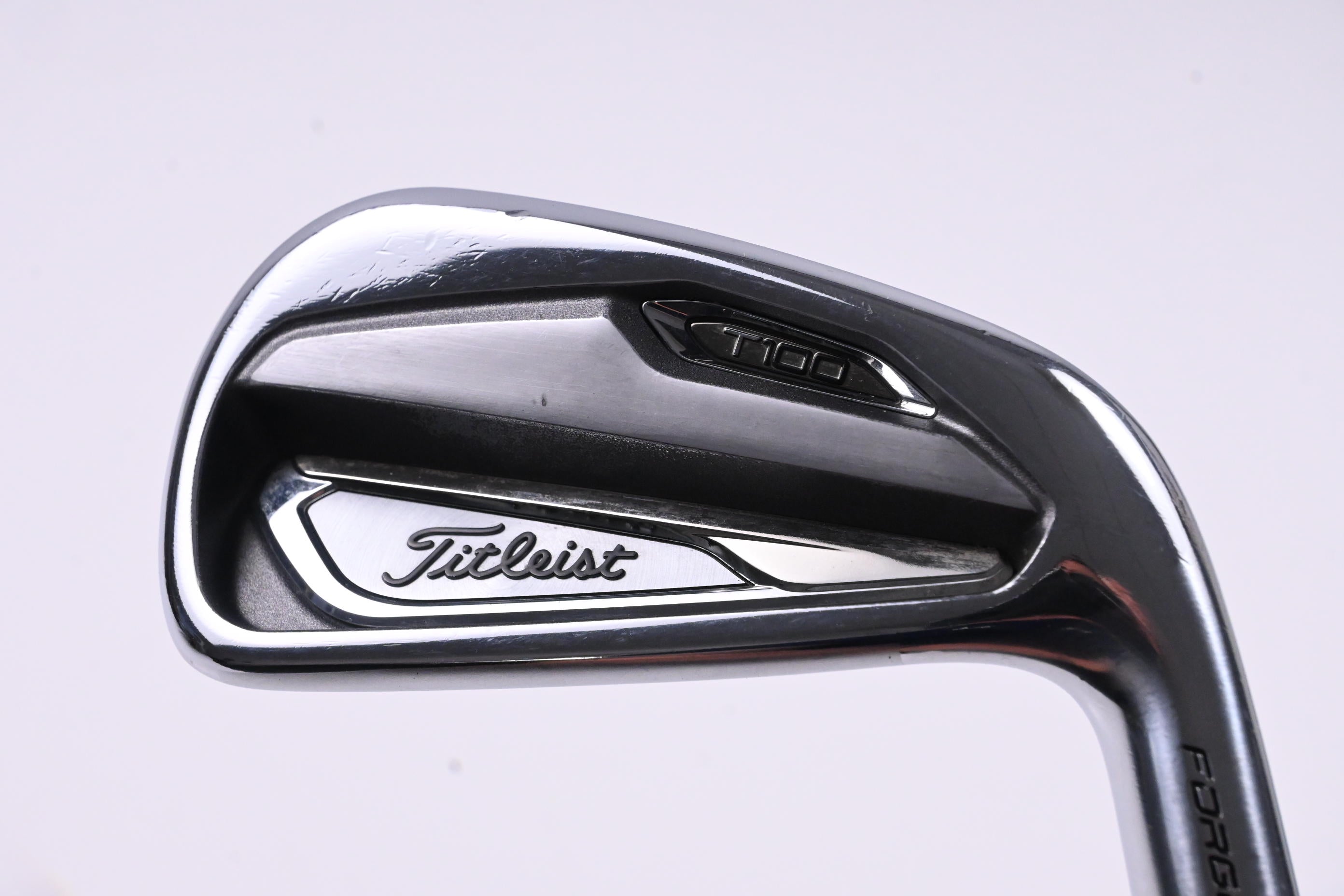 Titleist T100 2019 #4 Iron / 24 Degree / Stiff Flex AMT Tour White S300 Shaft