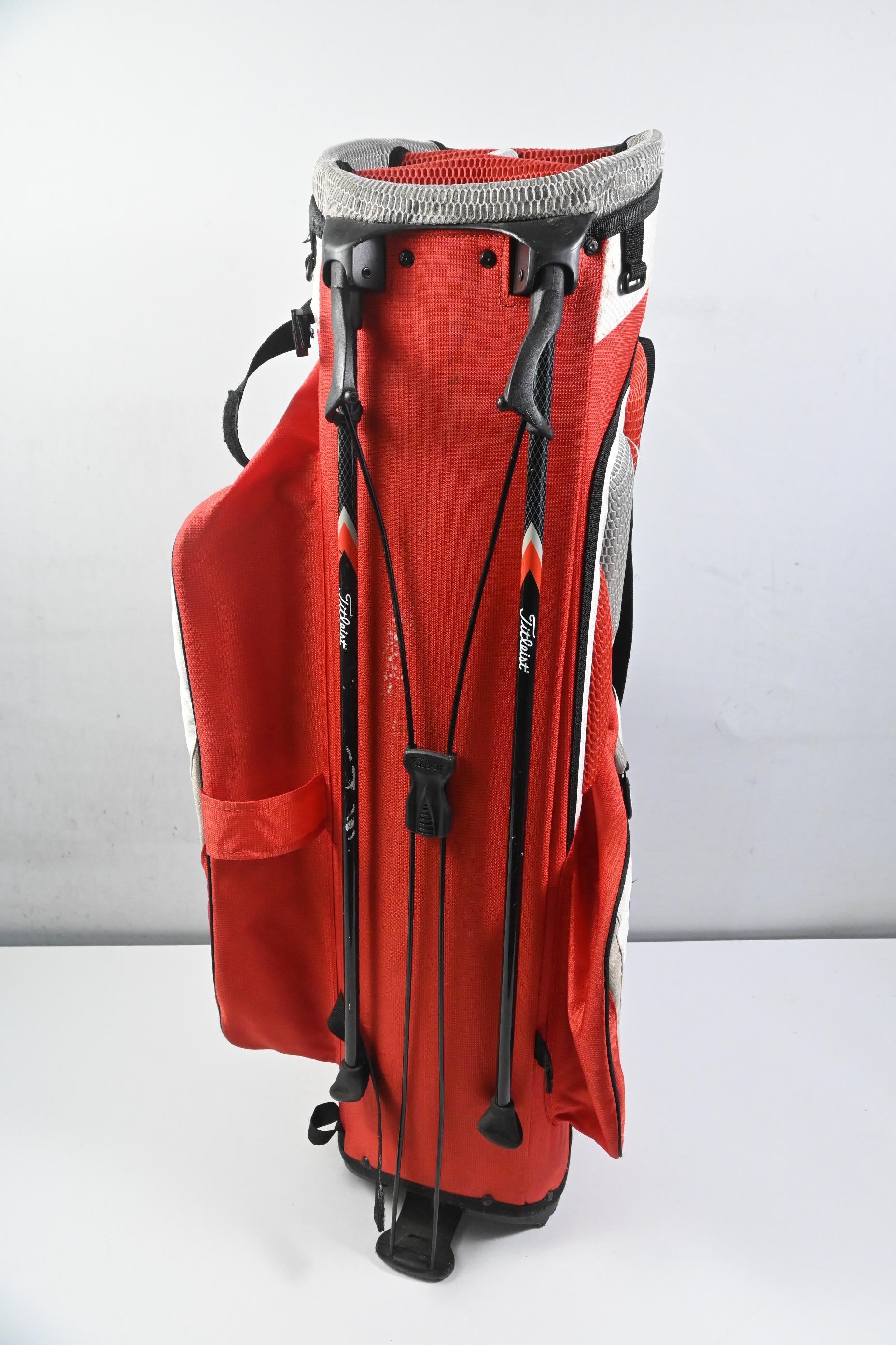 Titleist Stand Bag / 4-Way Divider / Red, White