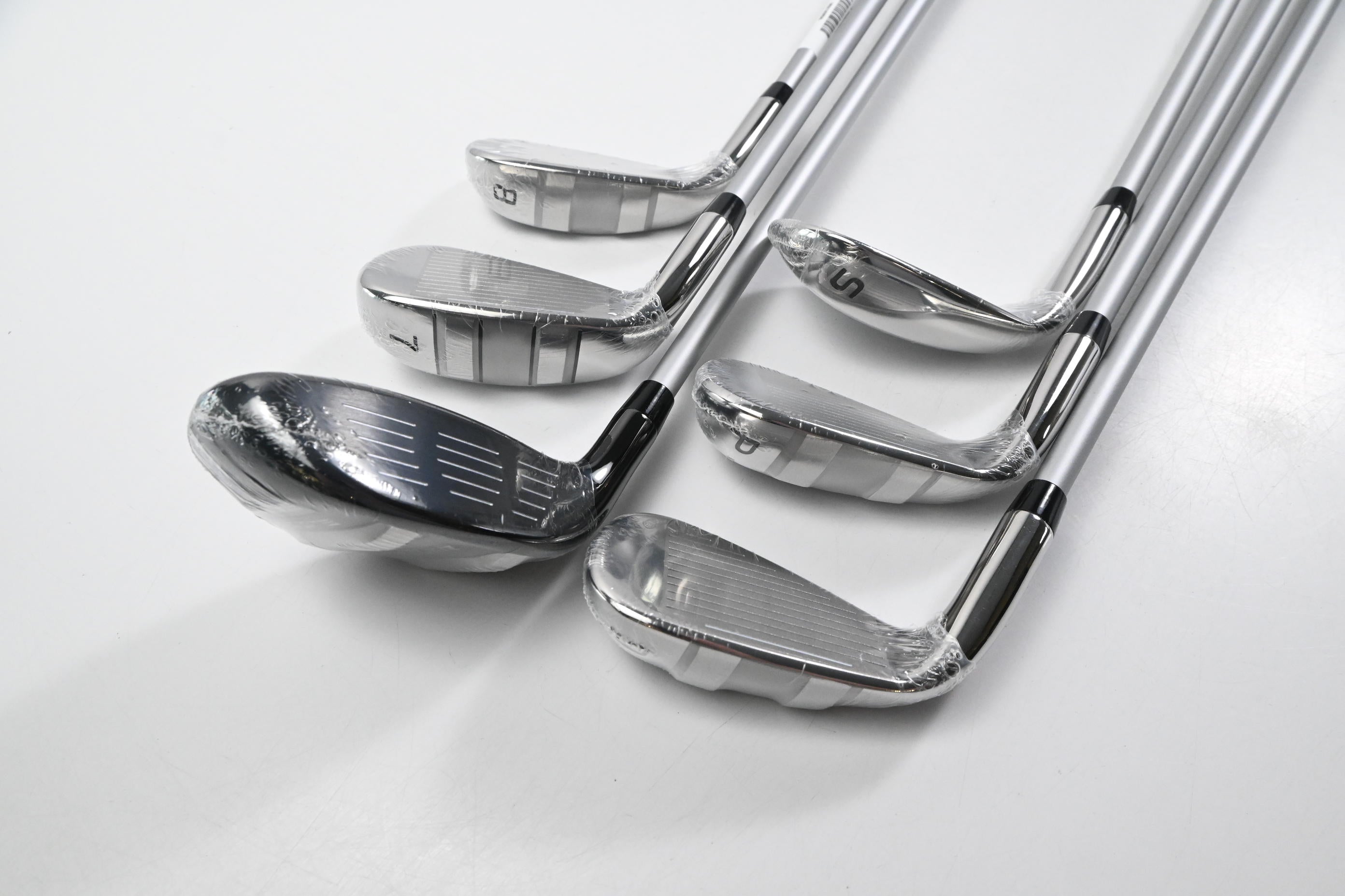 Ladies Cobra Baffler Irons / 6H+7-PW+SW / Ladies Flex Ultralite 45 Shafts