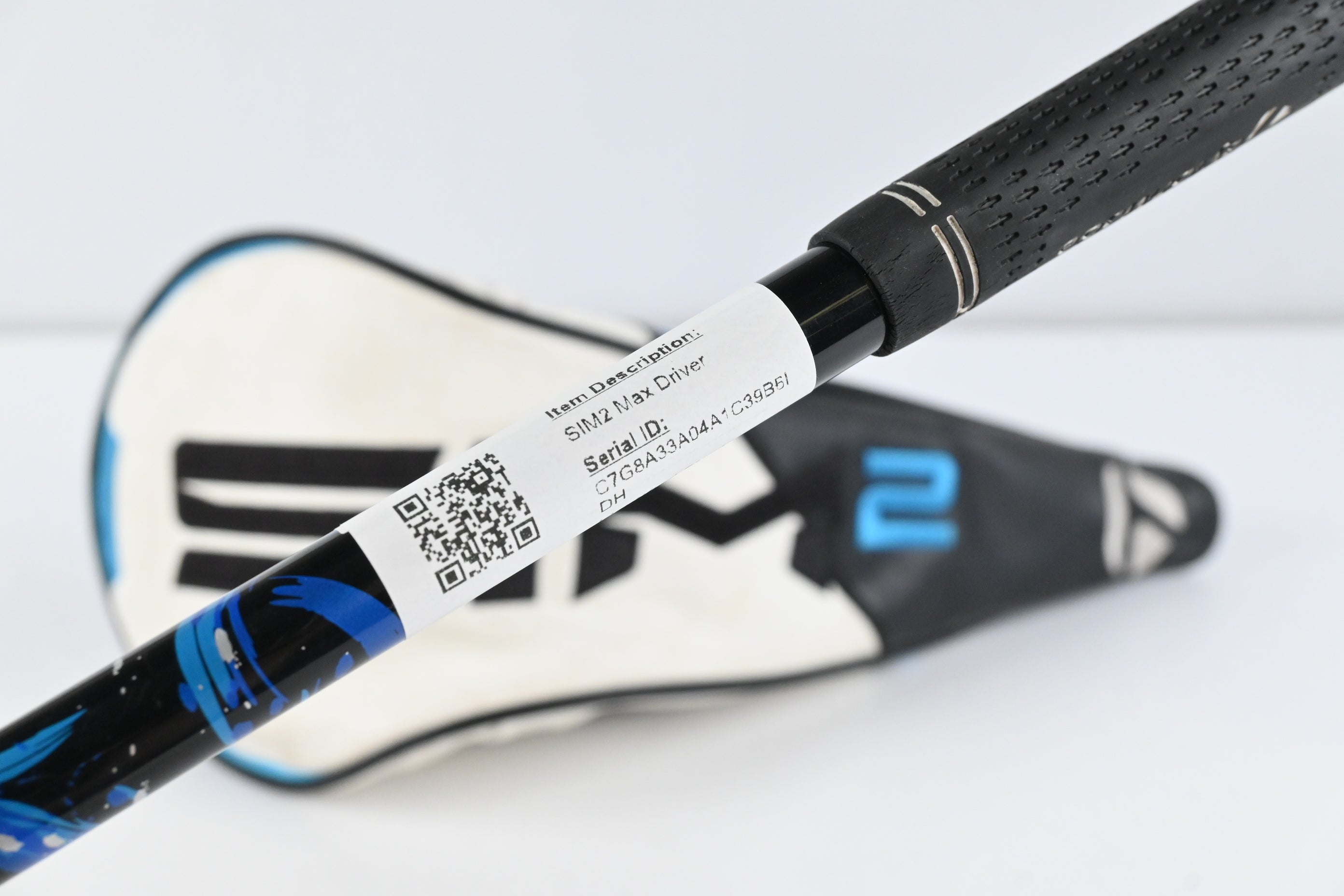 Taylormade SIM2 Max Driver / 9 Degree / Stiff Flex Kai'li Blue 60 Shaft