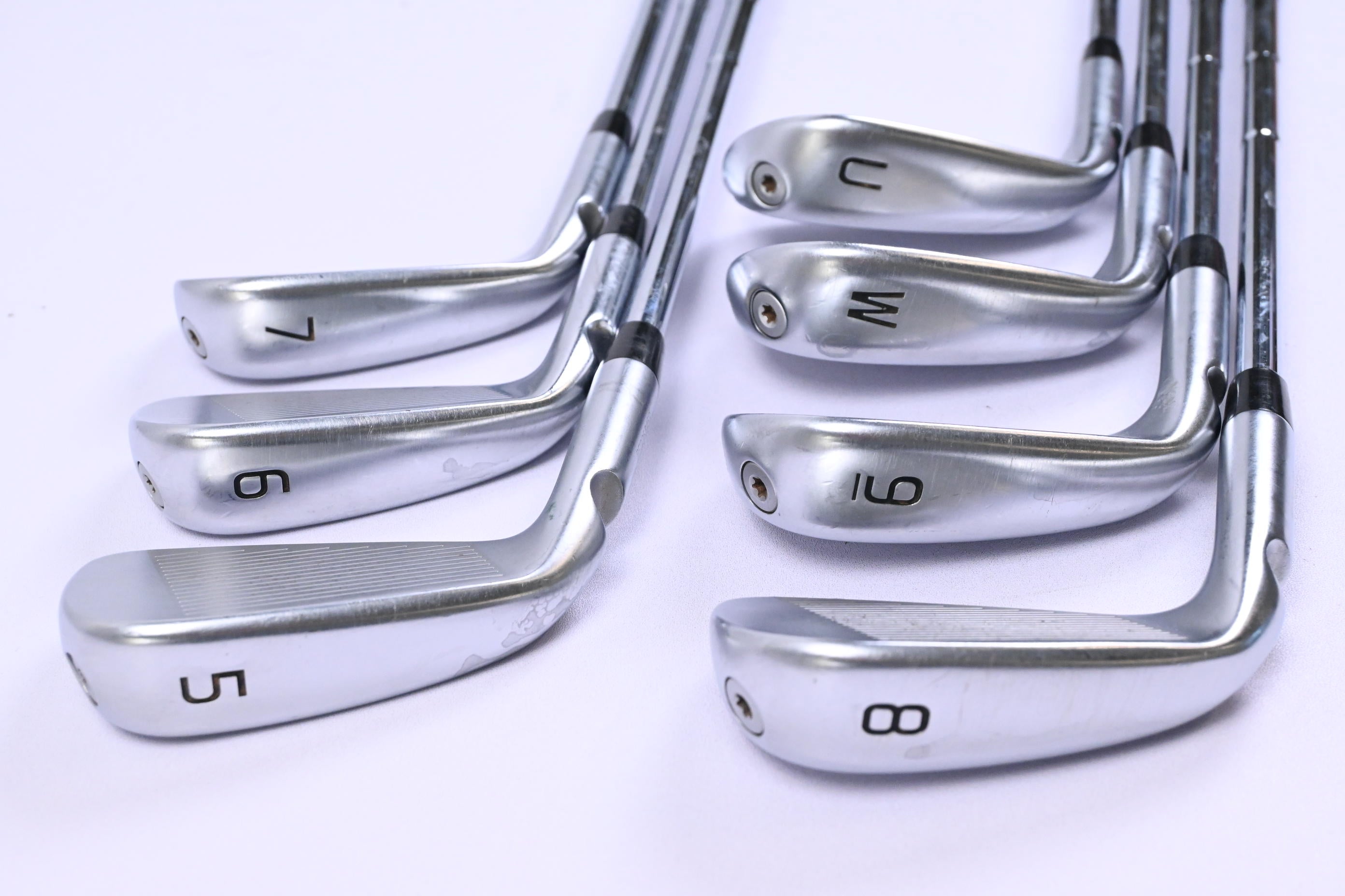 Ping i530 Irons / 5-PW+GW / Blue Dot / Stiff Flex Dynamic Gold Mid 115 Shafts