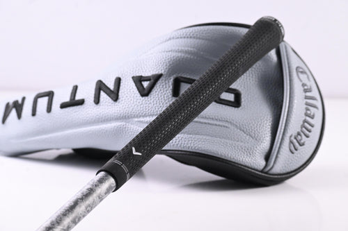 Callaway Quantum Max Driver / 9 Degree / Stiff Flex Denali Frost Silver 60 Shaft