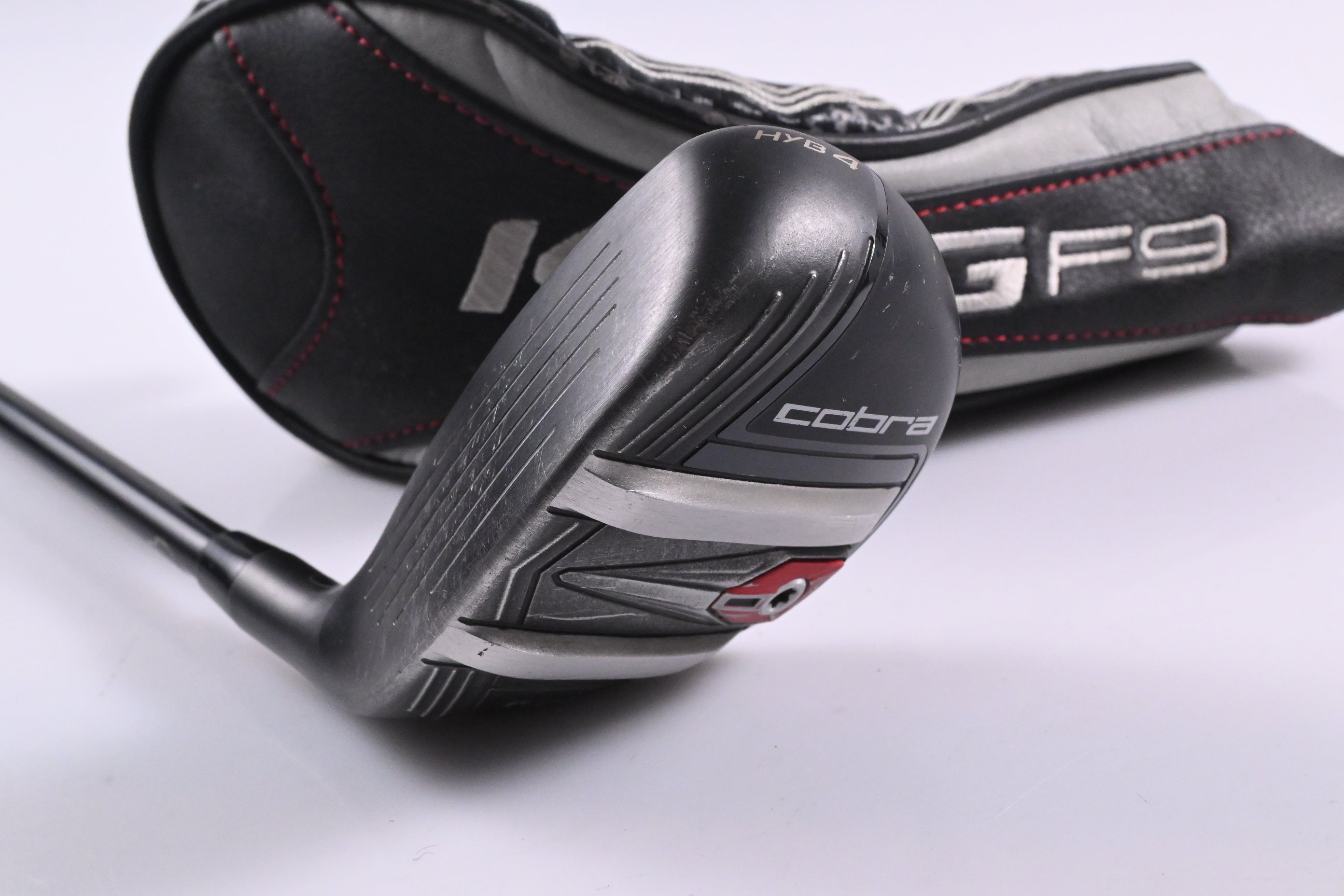 Left Hand Cobra King F9 #4 Hybrid / 21 Degree / Regular Flex Atmos Black 7