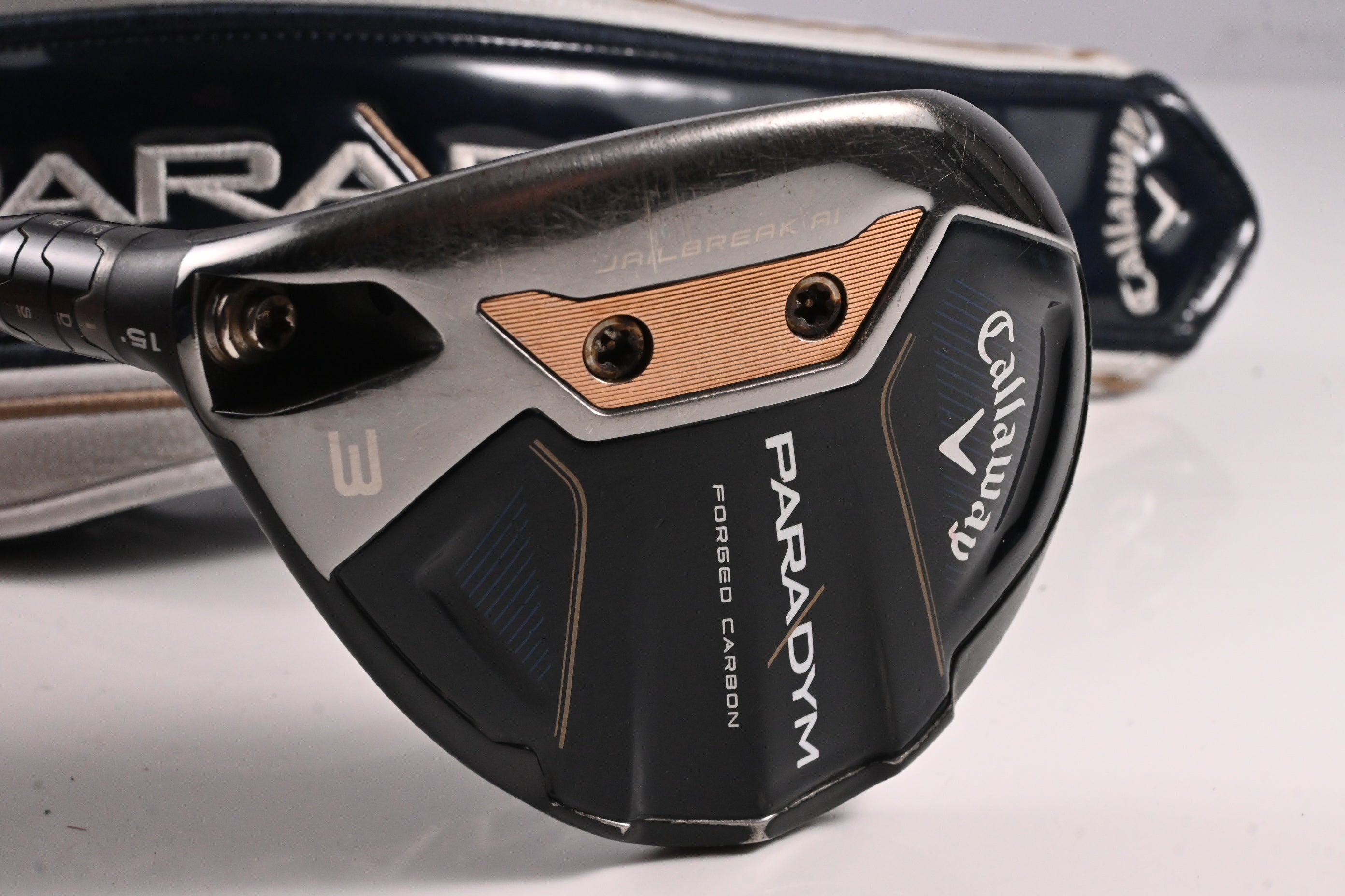 Left Hand Callaway Paradym #3 Wood / 15 Degree / Regular Flex Kai'li Red 60