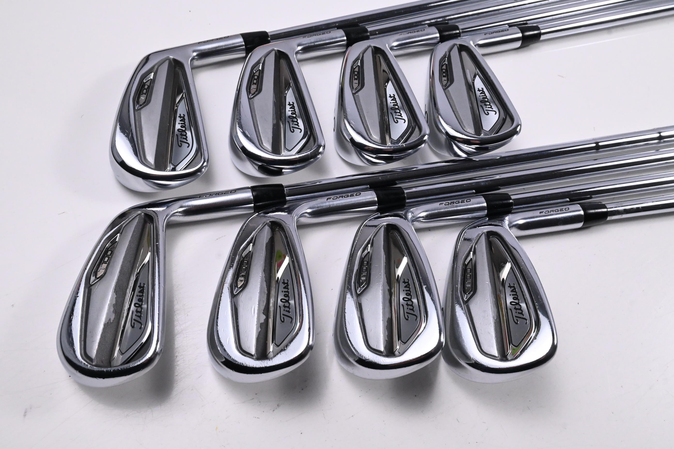 Titleist T100 2019 Irons / 3-PW / Stiff Flex AMT Tour White S300 Shafts