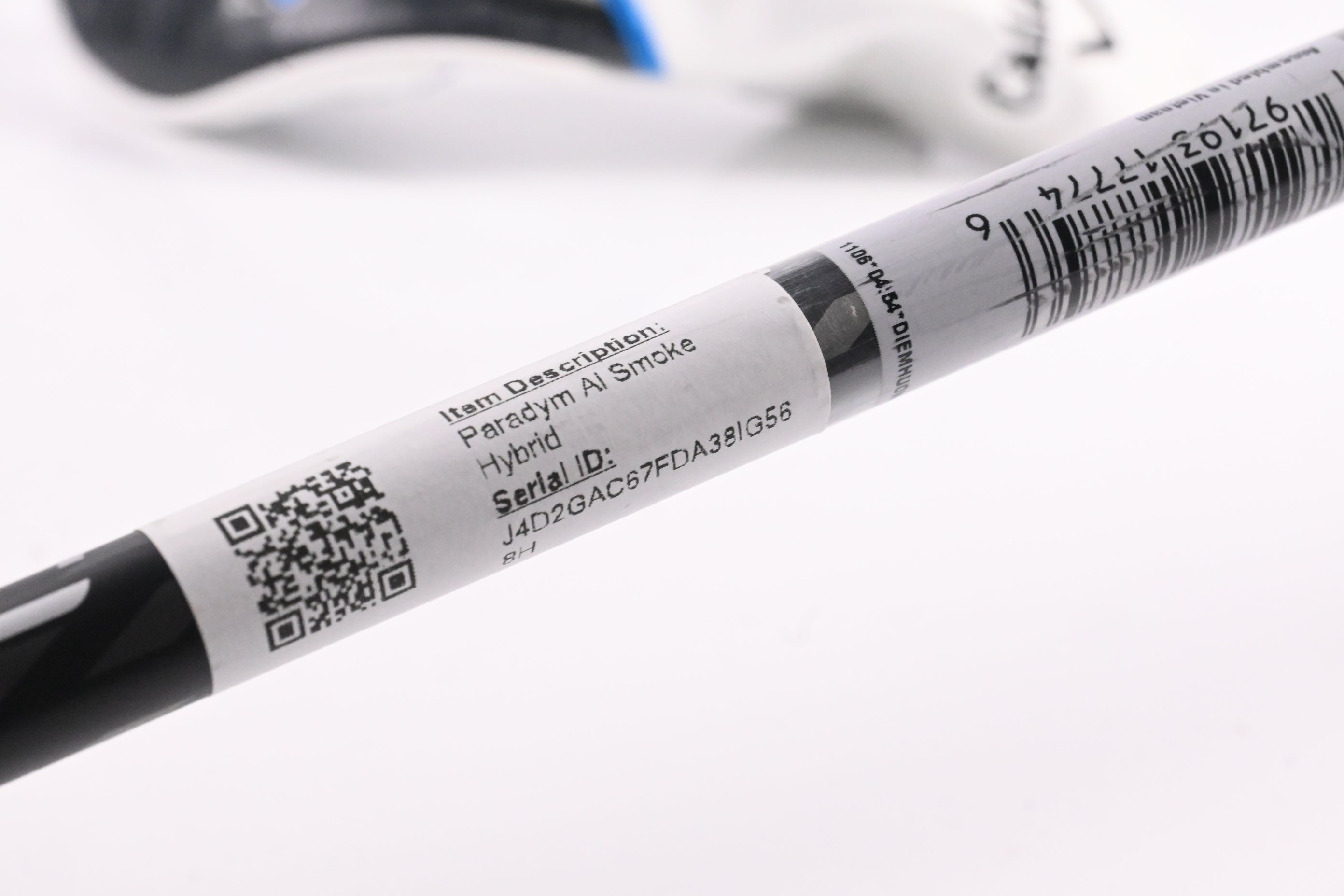 Callaway Paradym Ai Smoke #3 Hybrid / 18 Degree / Regular Flex Cypher 2.0 60