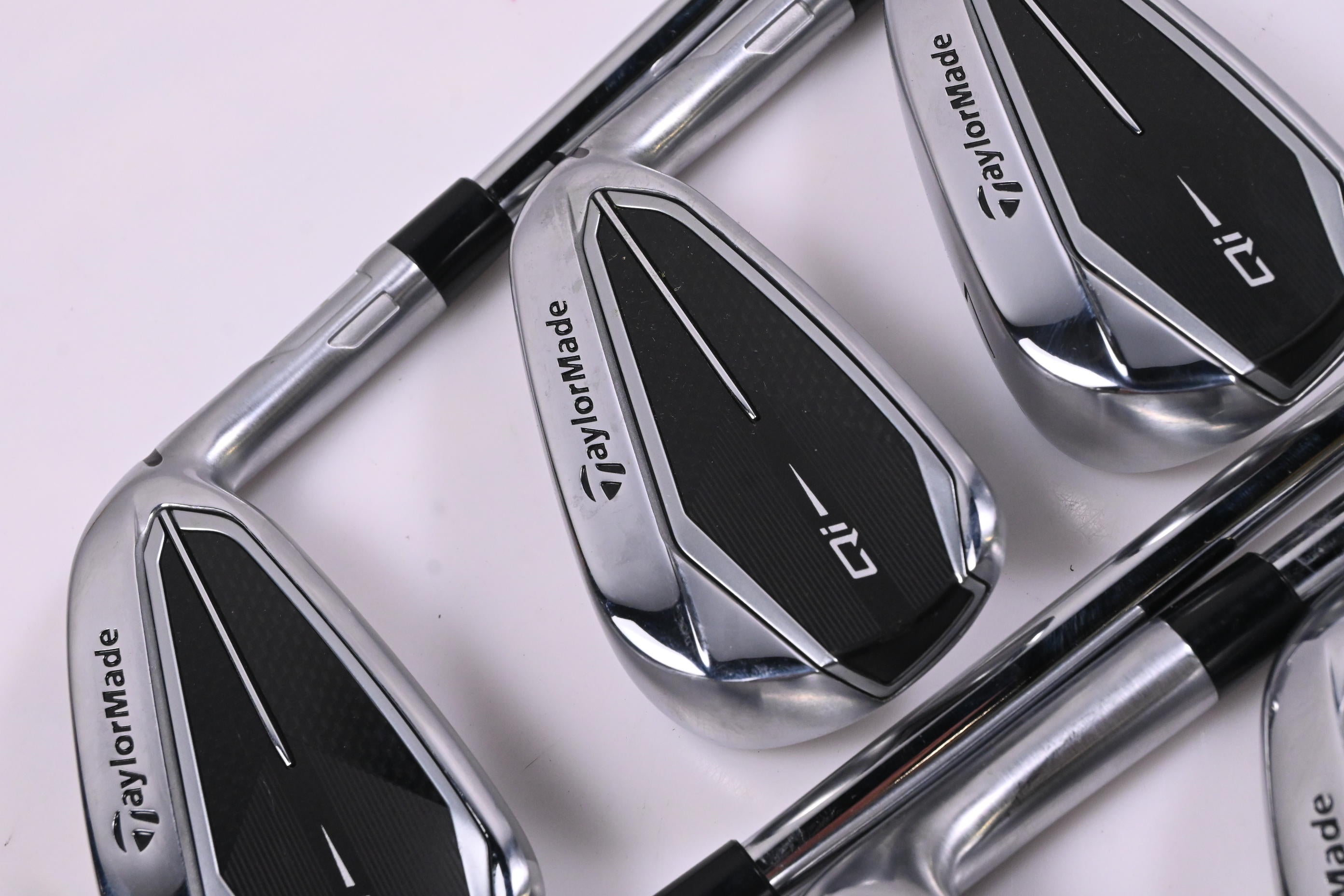 Taylormade Qi Irons / 5-PW+SW / Stiff Flex KBS MAX MT 85 Shafts