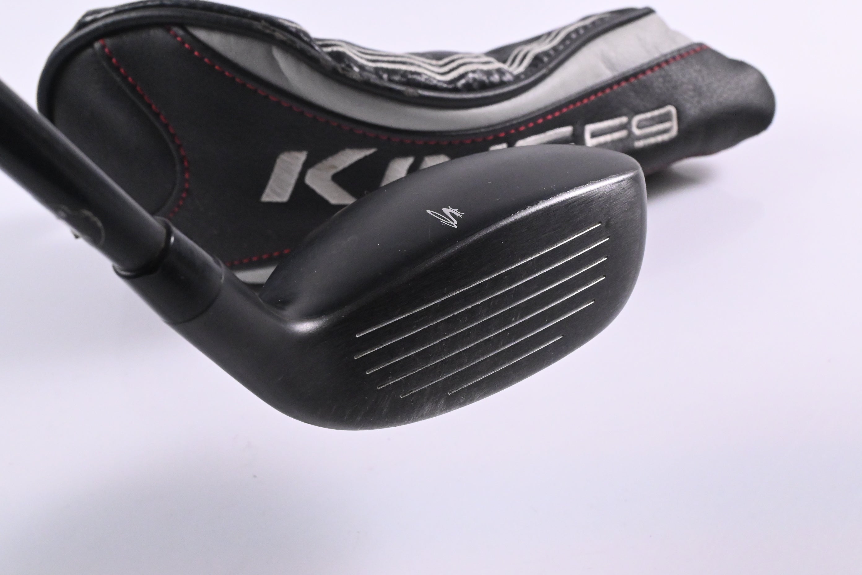 Left Hand Cobra King F9 #4 Hybrid / 21 Degree / Regular Flex Atmos Black 7