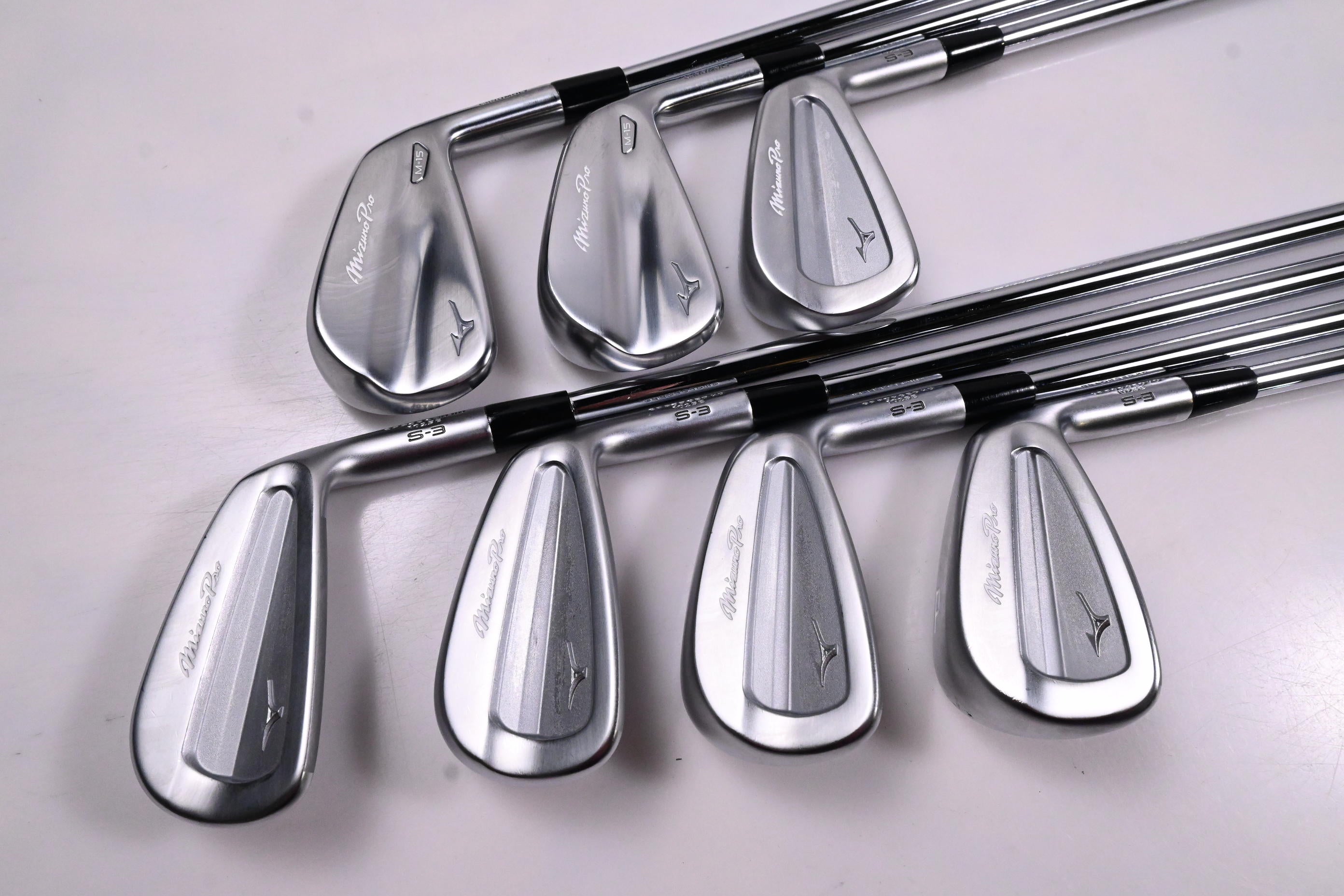Mizuno Pro M-15/S-3 Irons / 4-PW / X-Flex N.S.Pro Modus³ Tour 120 Shafts