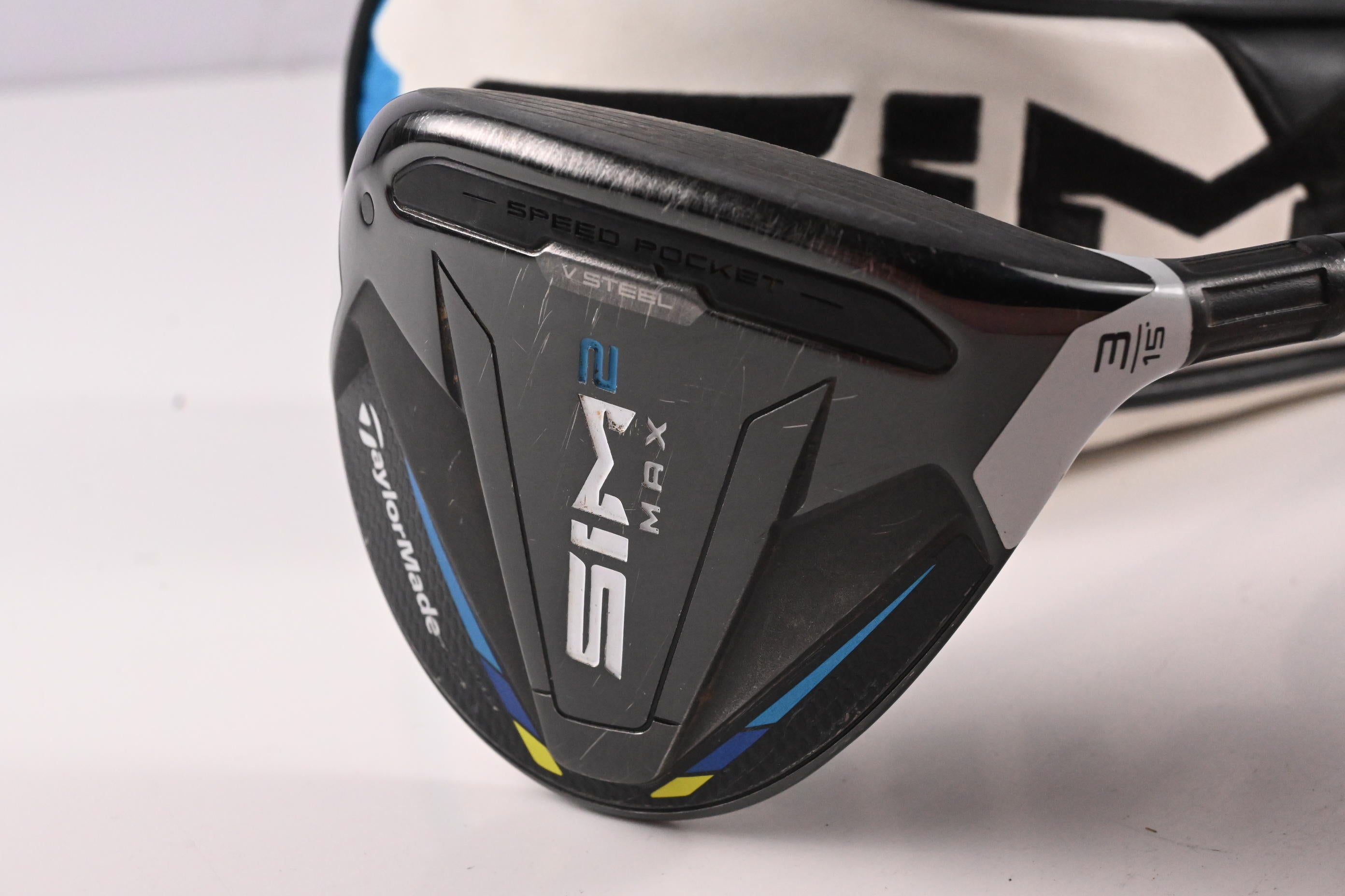 Taylormade SIM2 Max #3 Wood / 15 Degree / Regular Flex Ventus Blue 5 Shaft