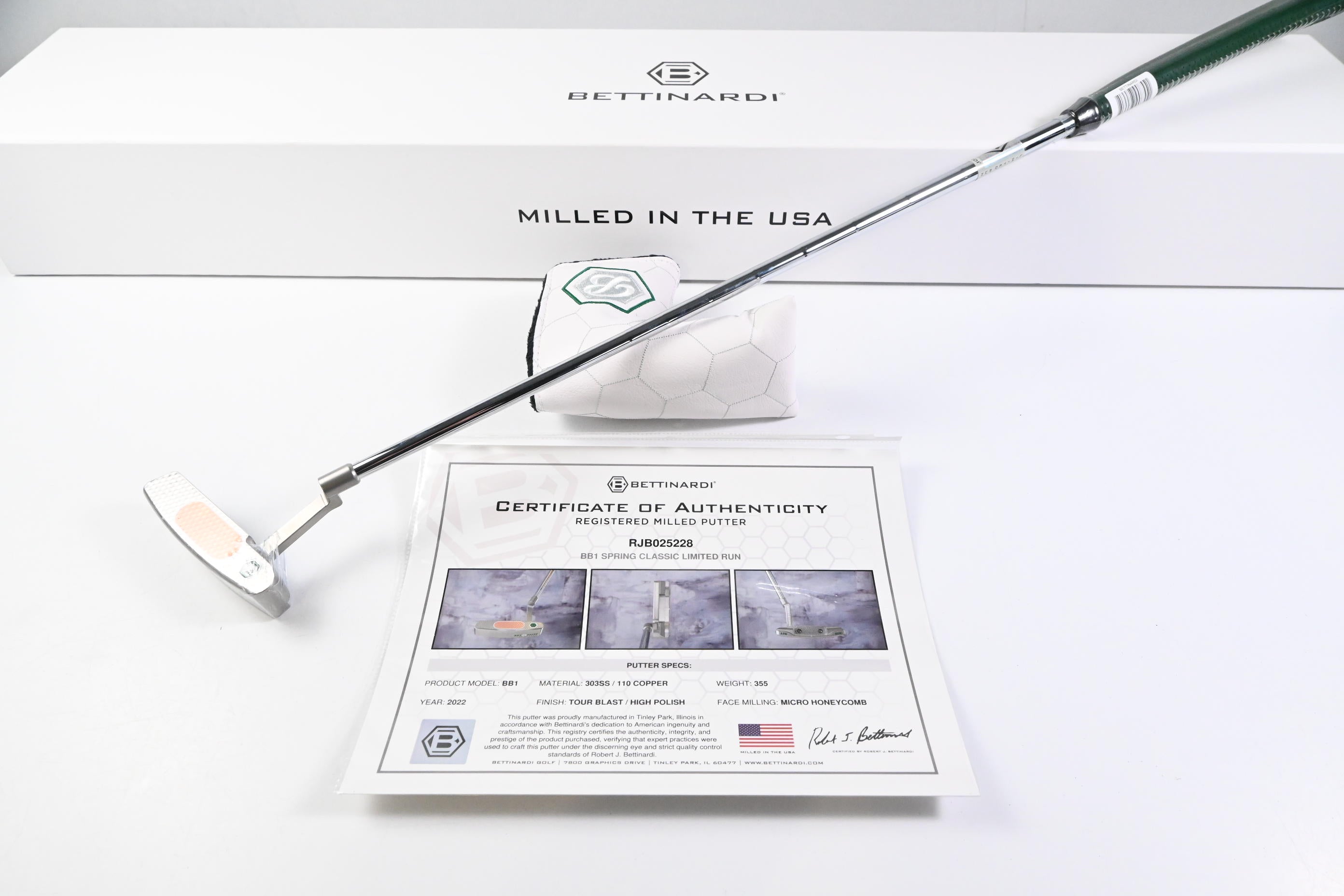 Bettinardi BB1 110 Copper Putter / 34 Inch