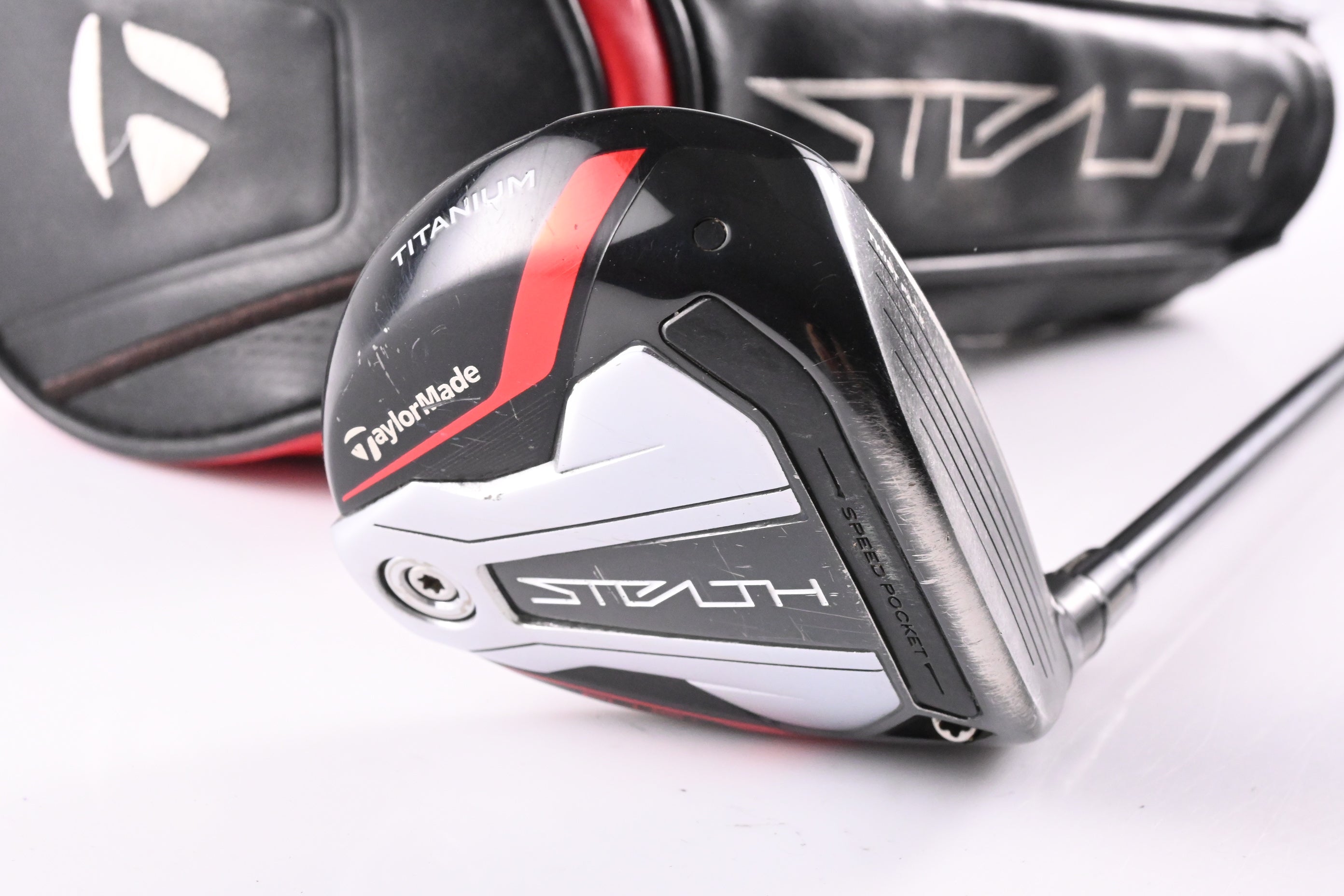 Taylormade Stealth Plus #3 Wood / 15 Degree / Stiff Flex HZRDUS Red 75 Shaft