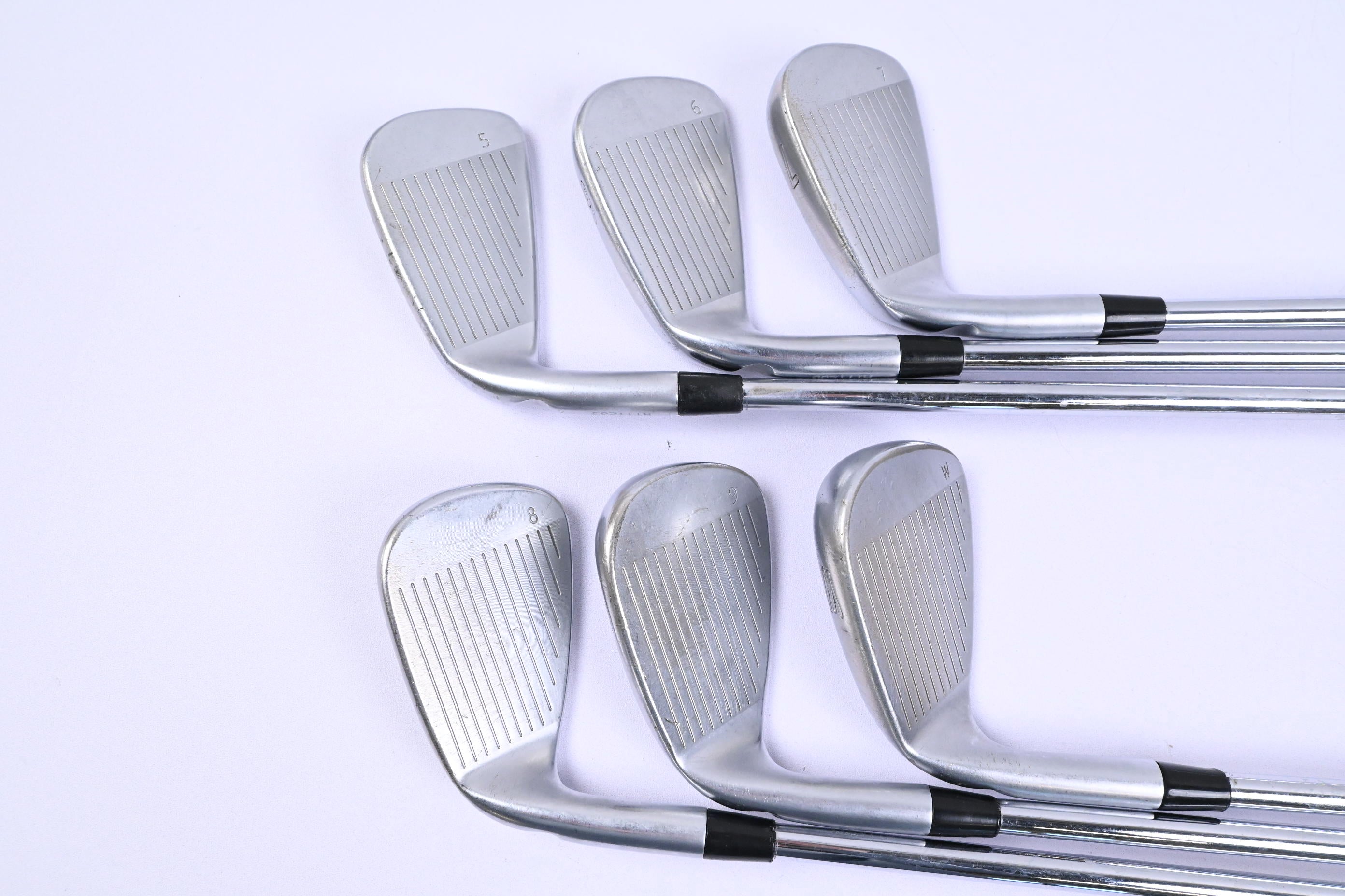 Ping i200 Irons / 5-PW / Silver Dot / Stiff Flex Ping AWT 2.0 Shafts