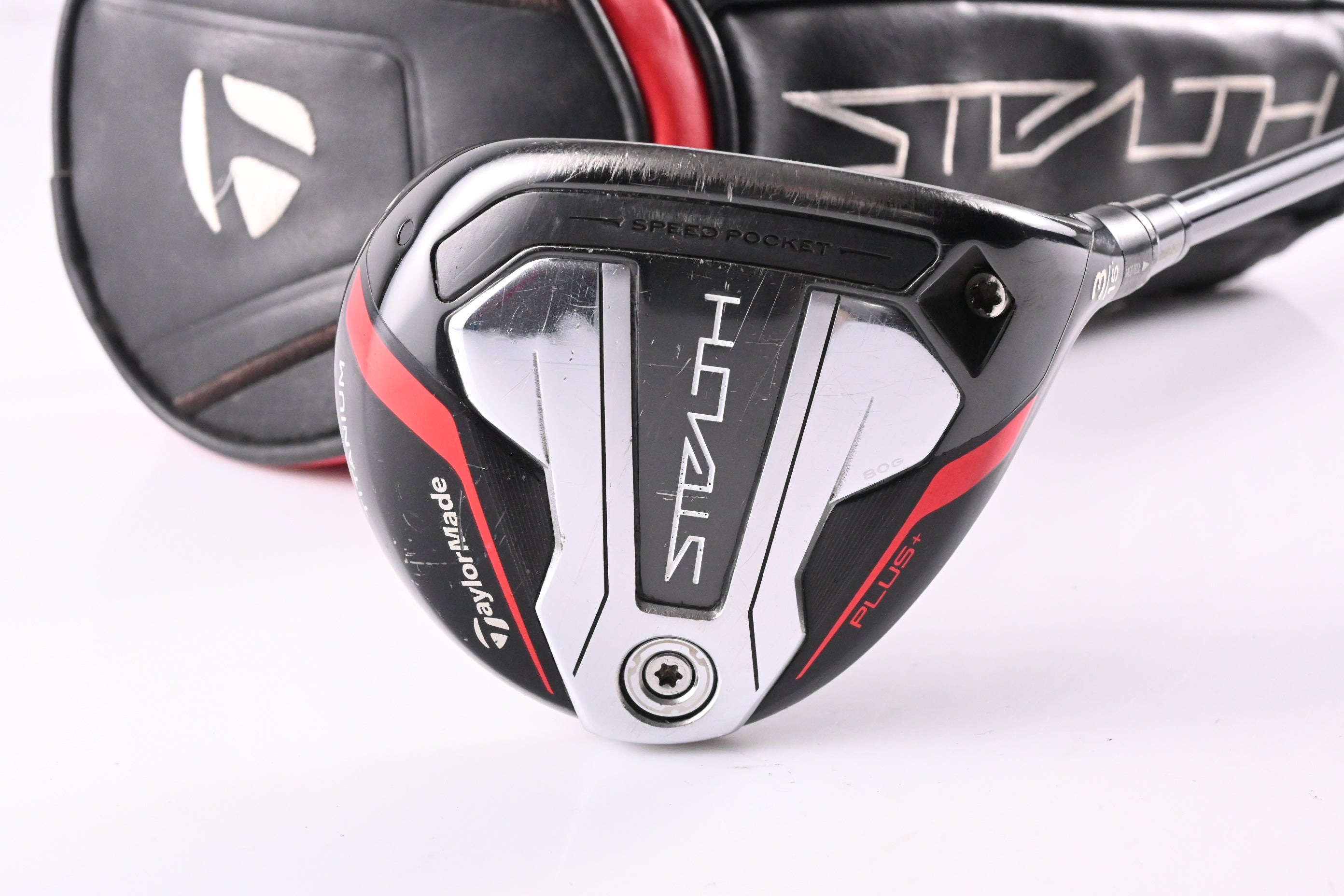 Taylormade Stealth Plus #3 Wood / 15 Degree / Stiff Flex HZRDUS Red 75 Shaft