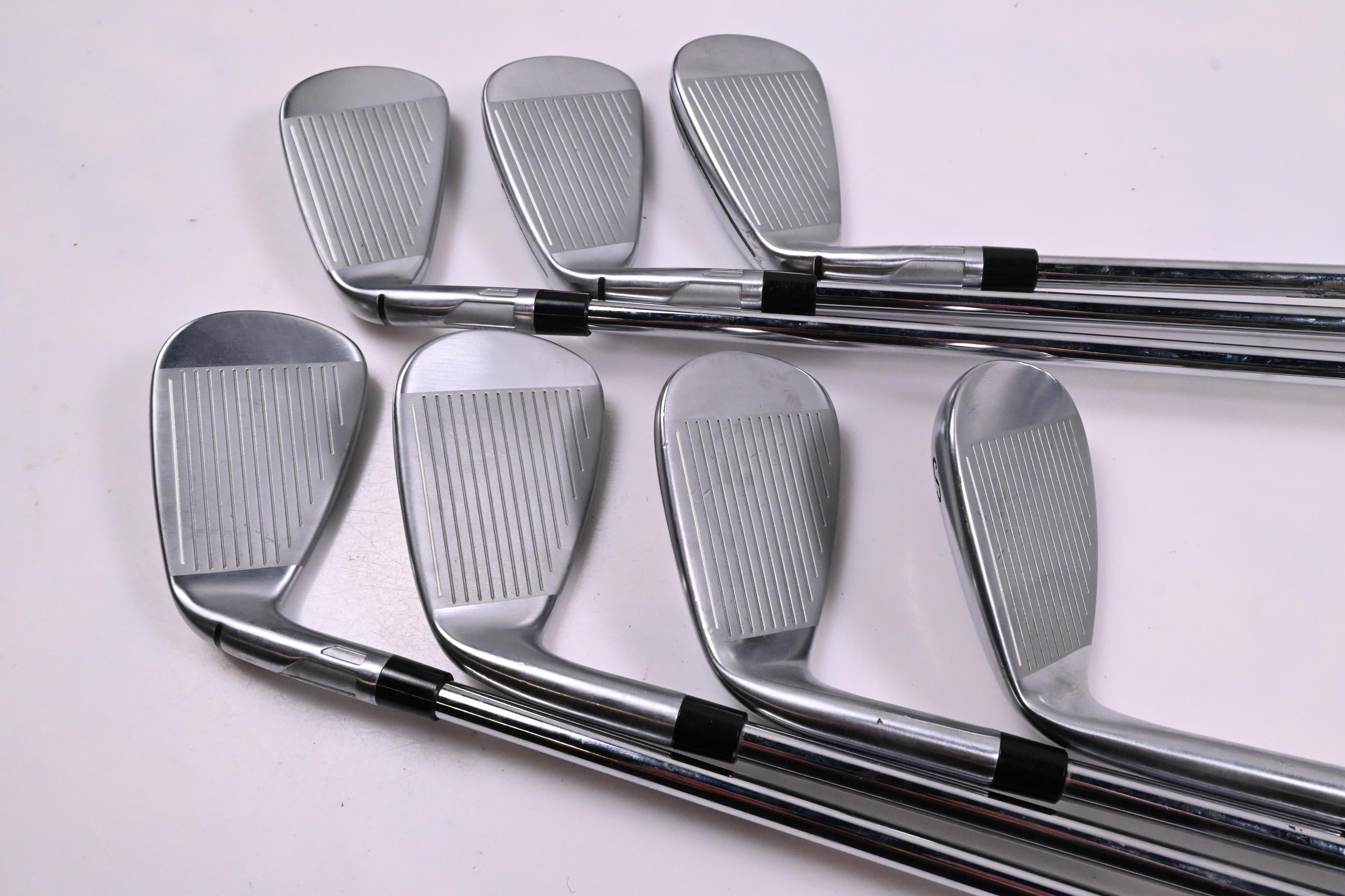 Taylormade Qi Irons / 5-PW+SW / Stiff Flex KBS MAX MT 85 Shafts