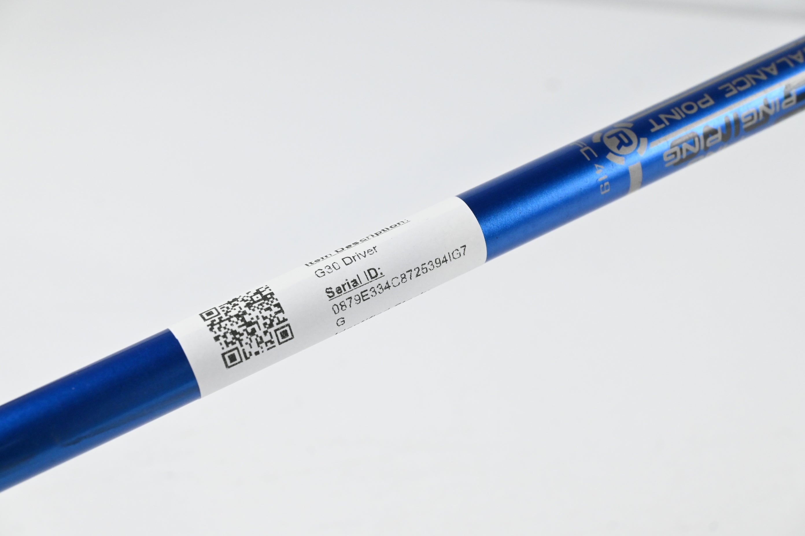 Ping G30 Driver / 12 Degree / Regular Flex Ping TFC 419 Shaft