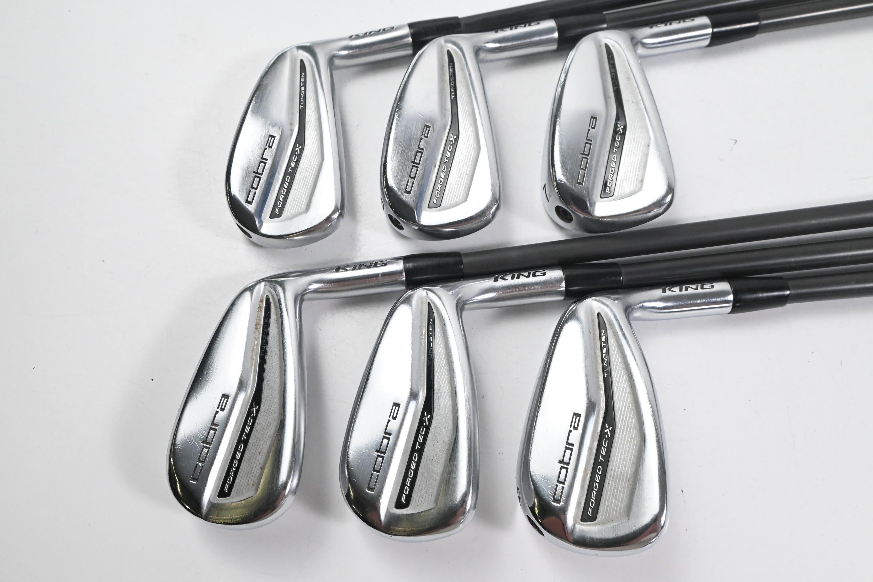 Cobra Forged Tec X 2022 Irons / 5-PW / Senior Flex Cobra Ultralite 45 Shafts