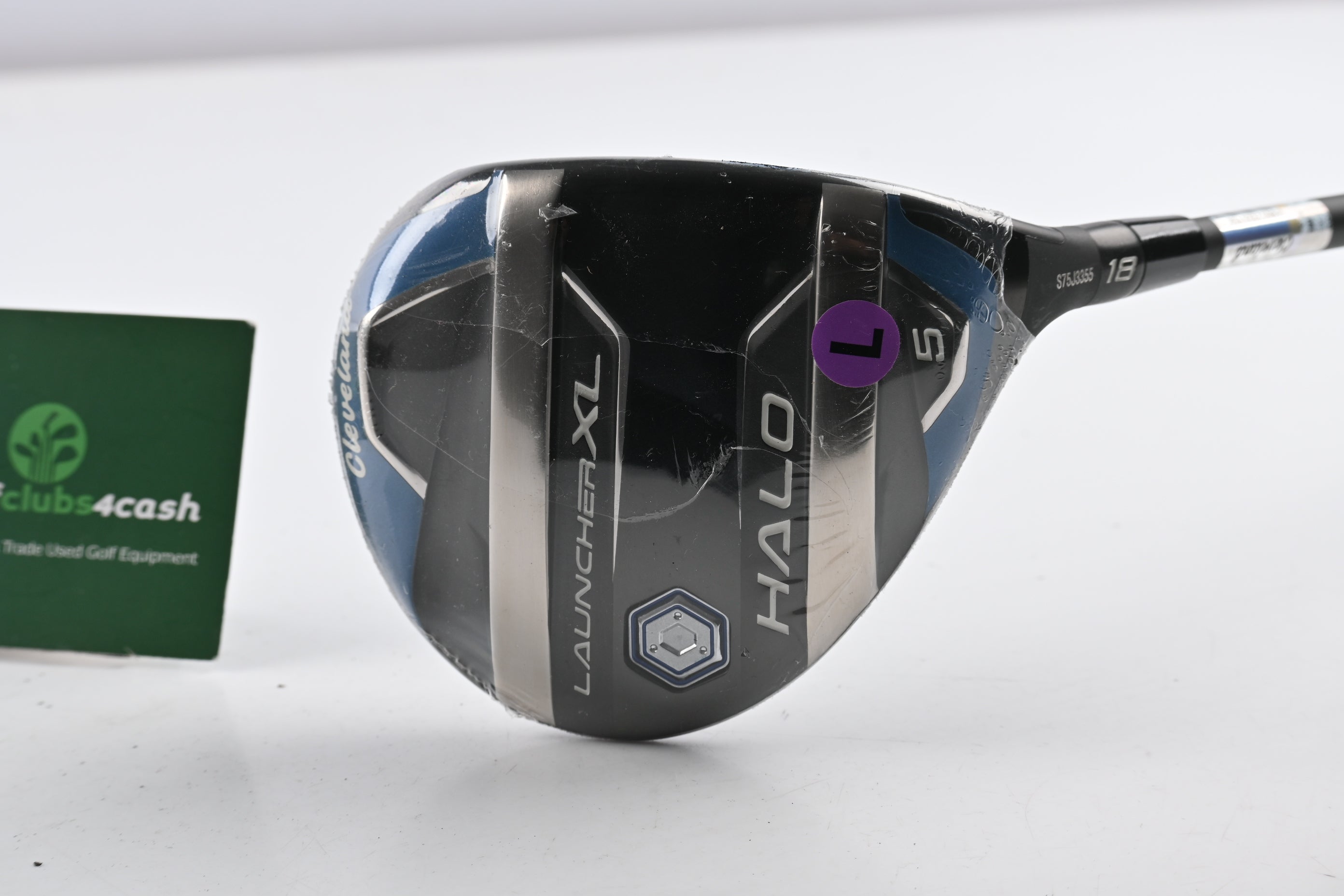 Ladies Cleveland Launcher XL Halo #5 Wood / 18 Degree / Ladies Flex Cypher 55