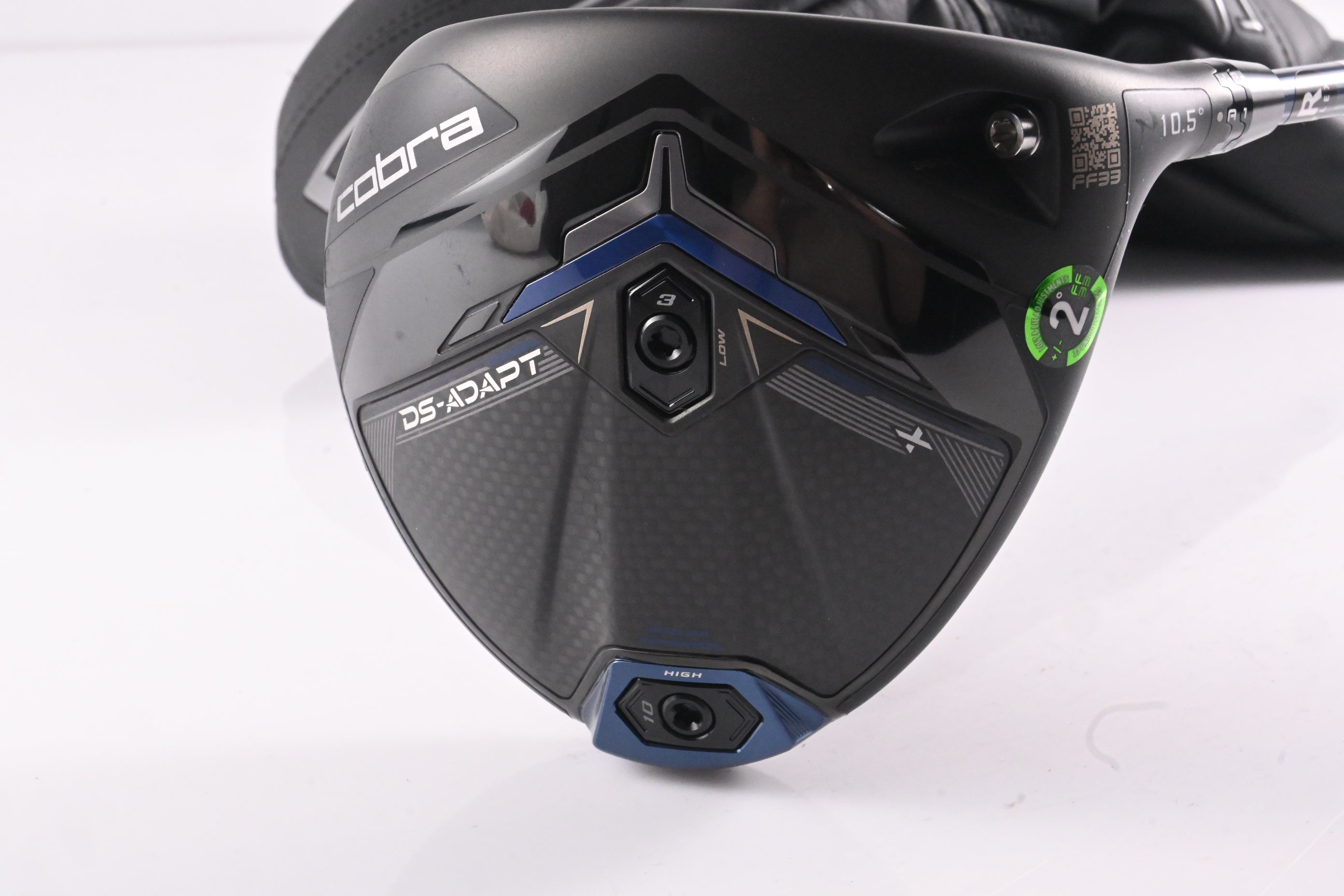 Cobra DS-Adapt X Driver / 10.5 Degree / Regular Flex Denali Blue 60 Shaft
