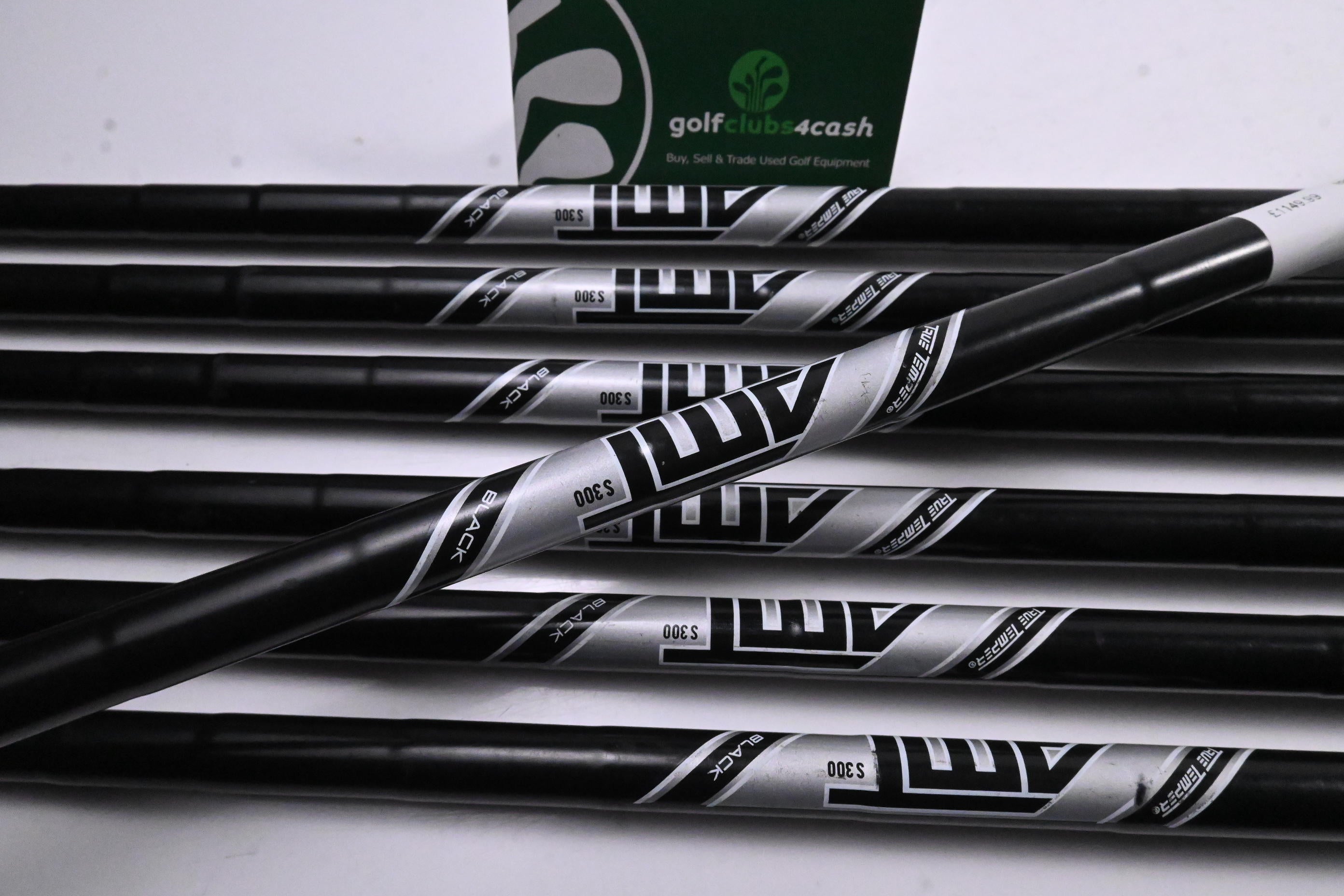 Titleist T200 Ltd Edition Black Irons / 5-PW+48 / Stiff Flex AMT Black S300