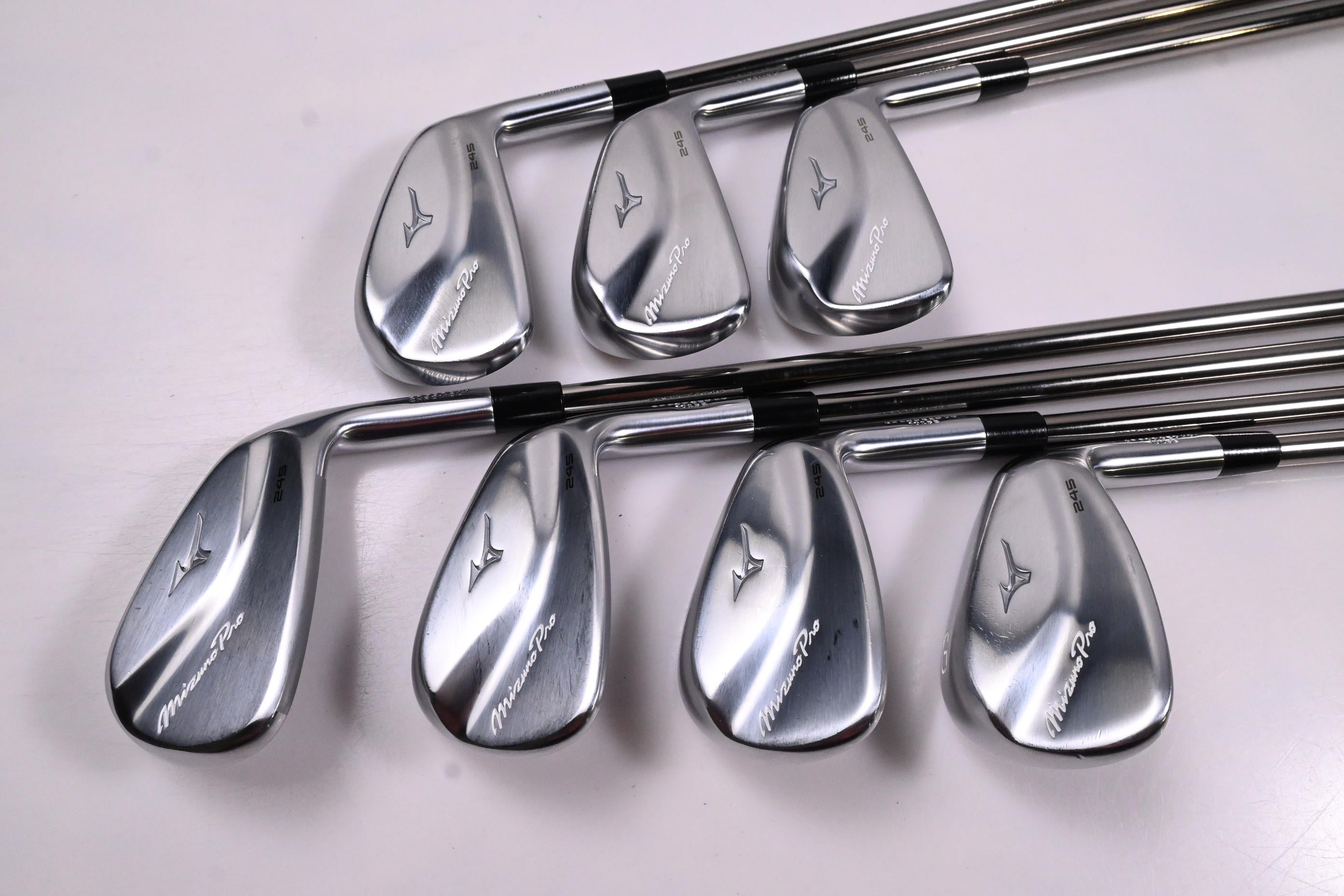 Mizuno Pro 245 Irons / 5-PW+GW / Senior Flex UST Recoil ESX 460 Shafts