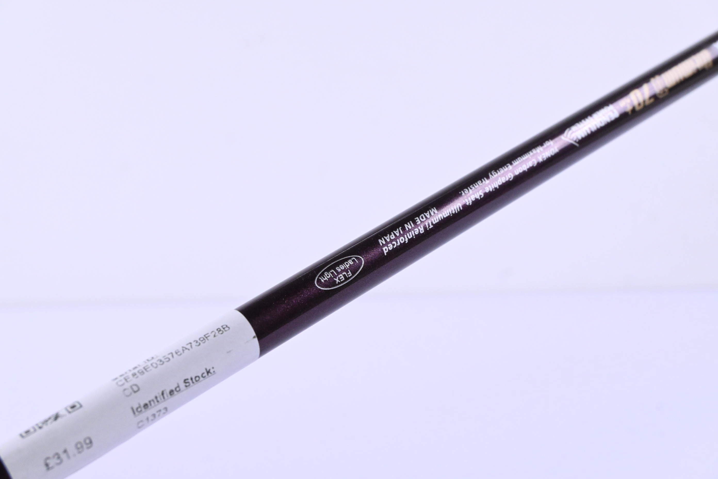 Ladies Yonex Cyberstar Powerbrid Driver / 12 Degree / Ladies Flex Ultimum Ti 70+