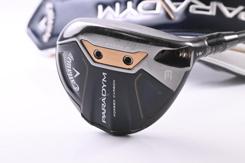 Callaway Paradym #3 Wood / 15 Degree / Regular Flex Cypher 50 Shaft