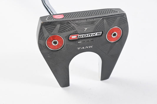 Left Hand Odyssey O-Works 7 Tank Putter / 35 Inch