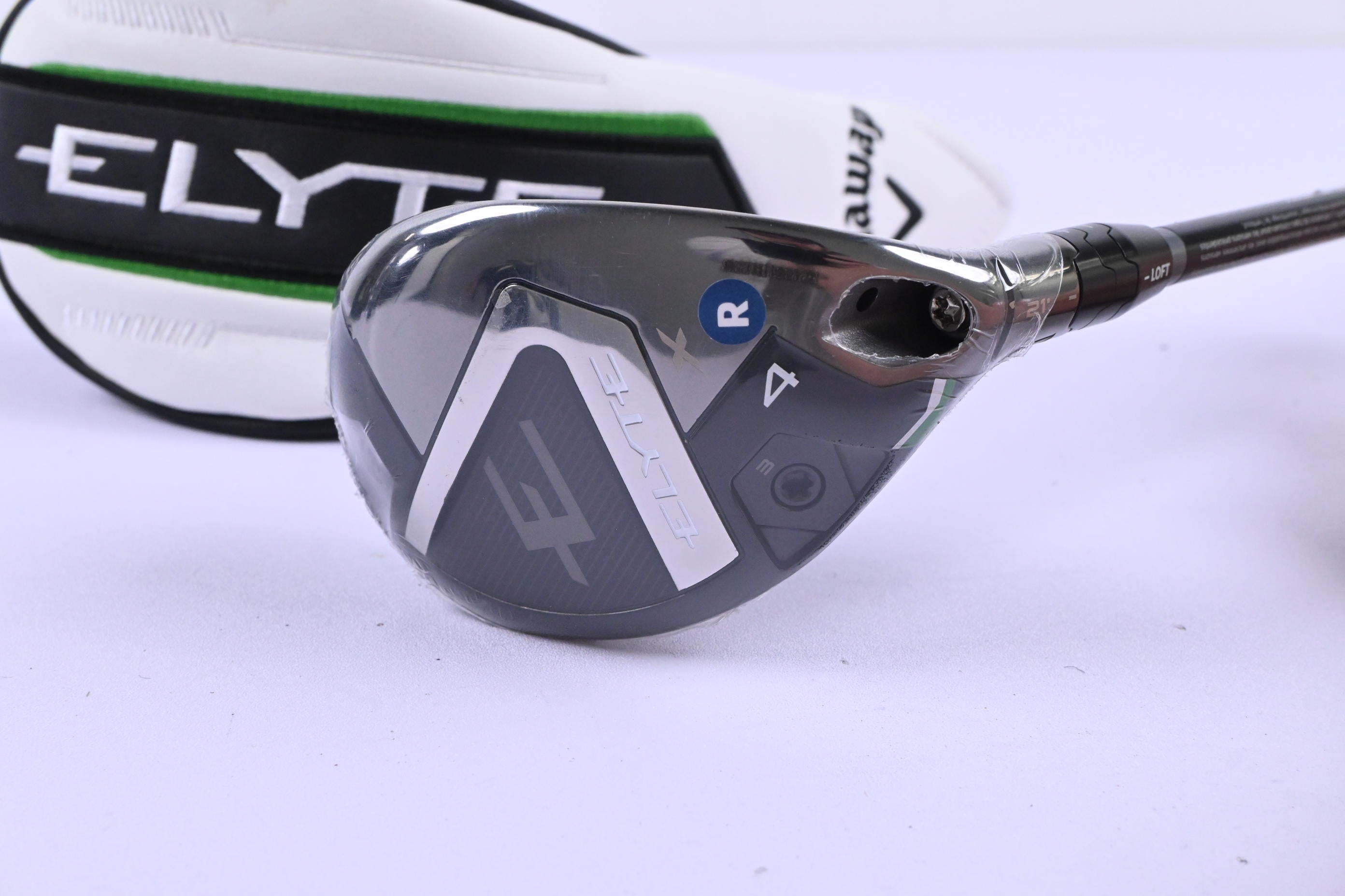Callaway Elyte X #4 Hybrid / 22 Degree / Regular Flex Project X Denali Charcoal