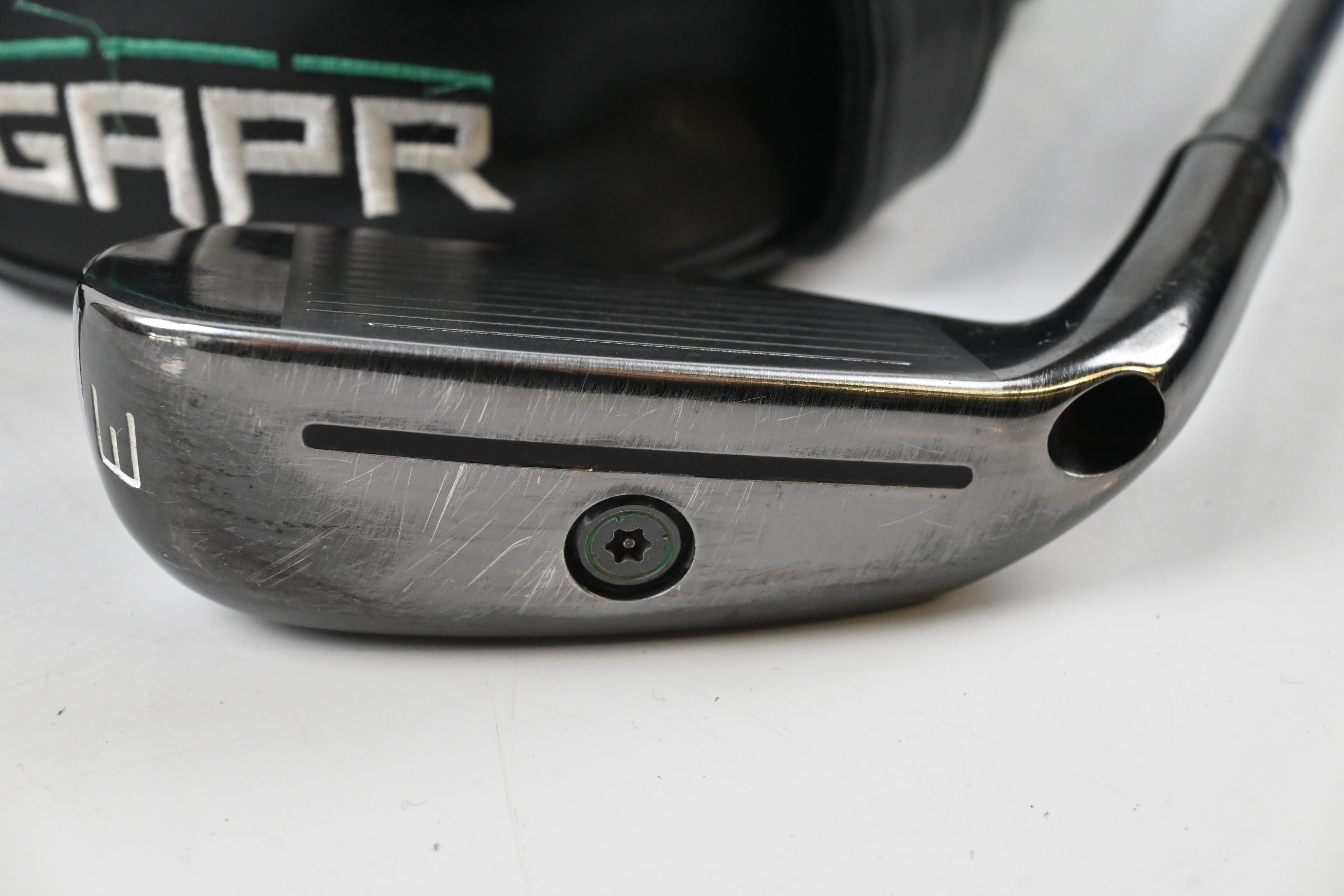 Taylormade GAPR Mid #3 Hybrid / 18 Degree / Stiff Flex KBS 80 Shaft